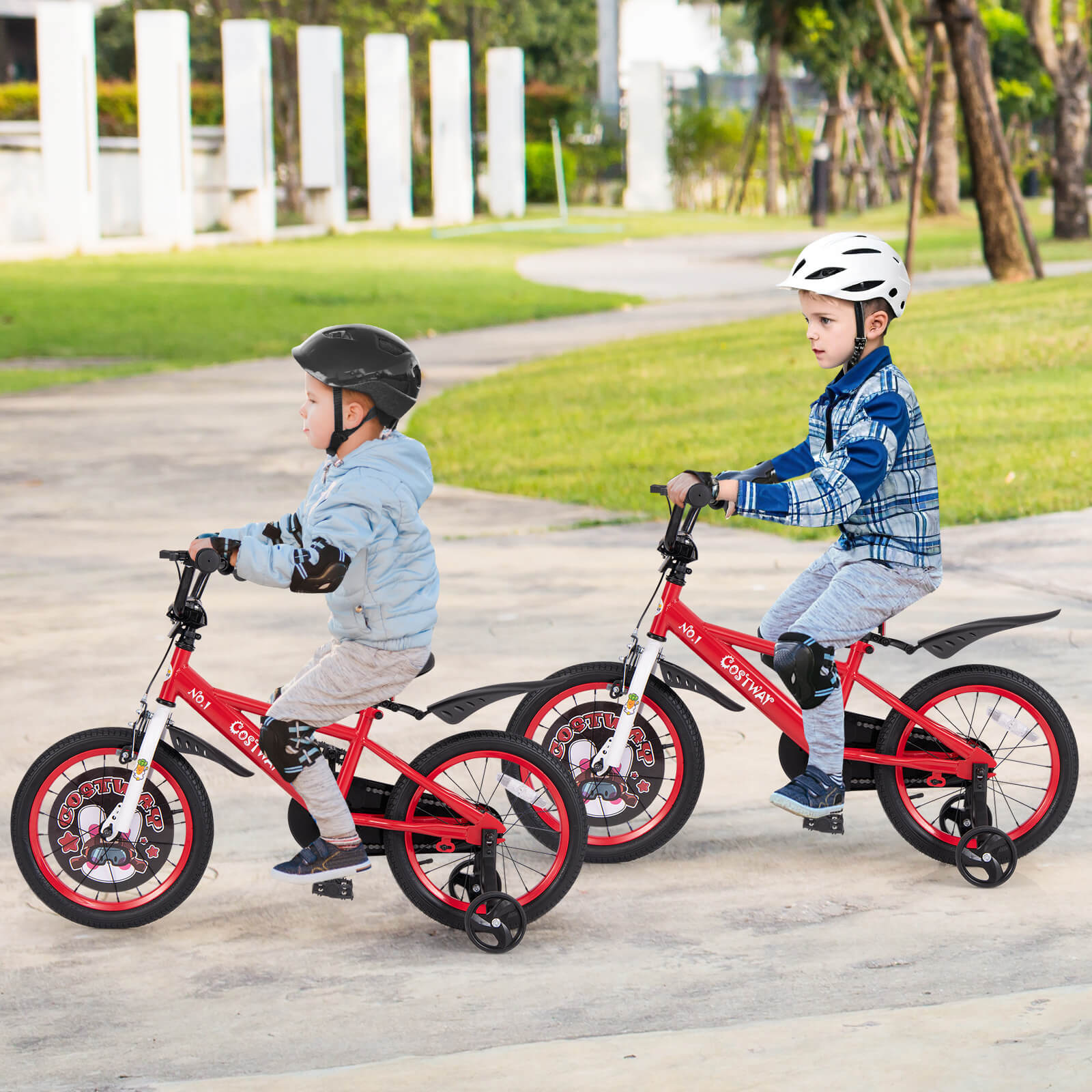 Infans 16" Kid’s Bike for 4-7 with Height-Adjustable Handlebar & Saddle Handbrake - Image 3