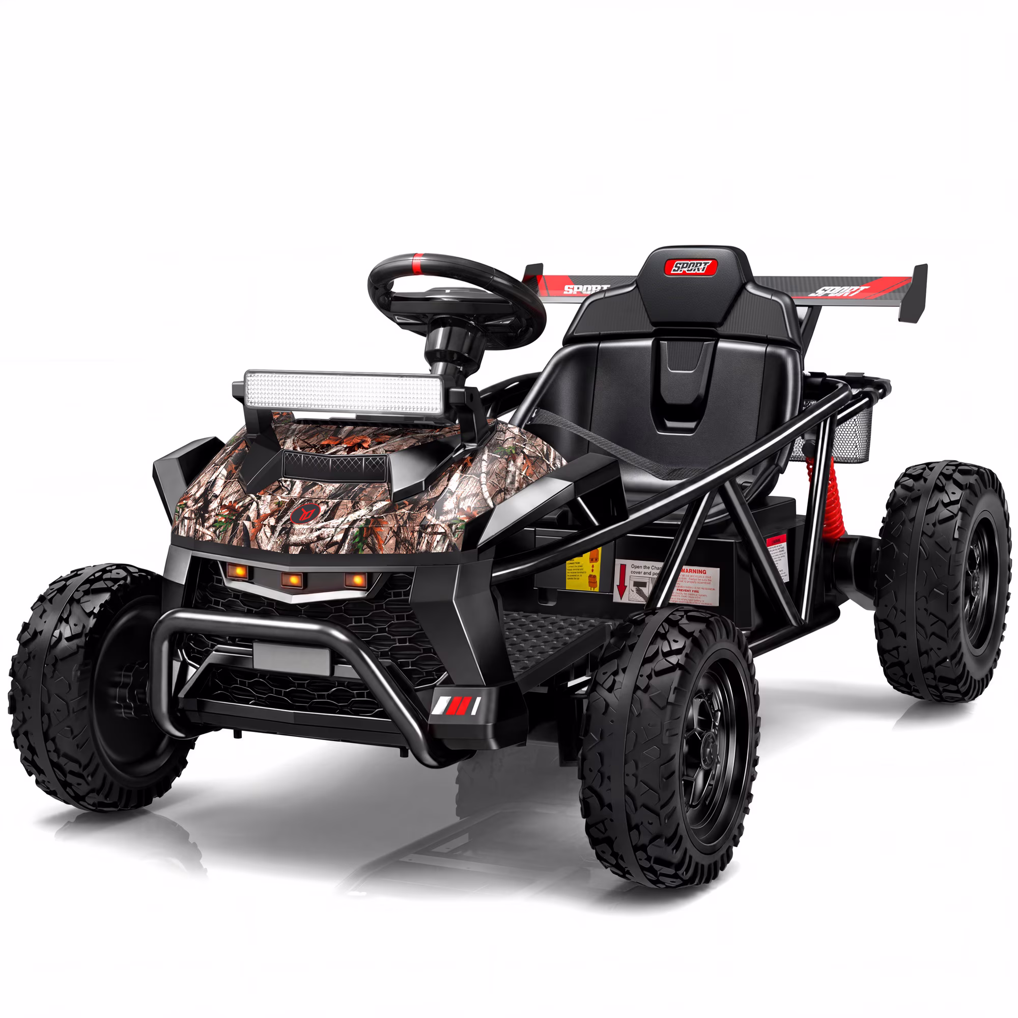 iYofe 36V Ride on Car, 500W Electric Ride on Toy for Big Kids with 3-Position Adjustable Seat, up to 9 MPH, EVA Wheels, Bluetooth, Ages 6+, Black