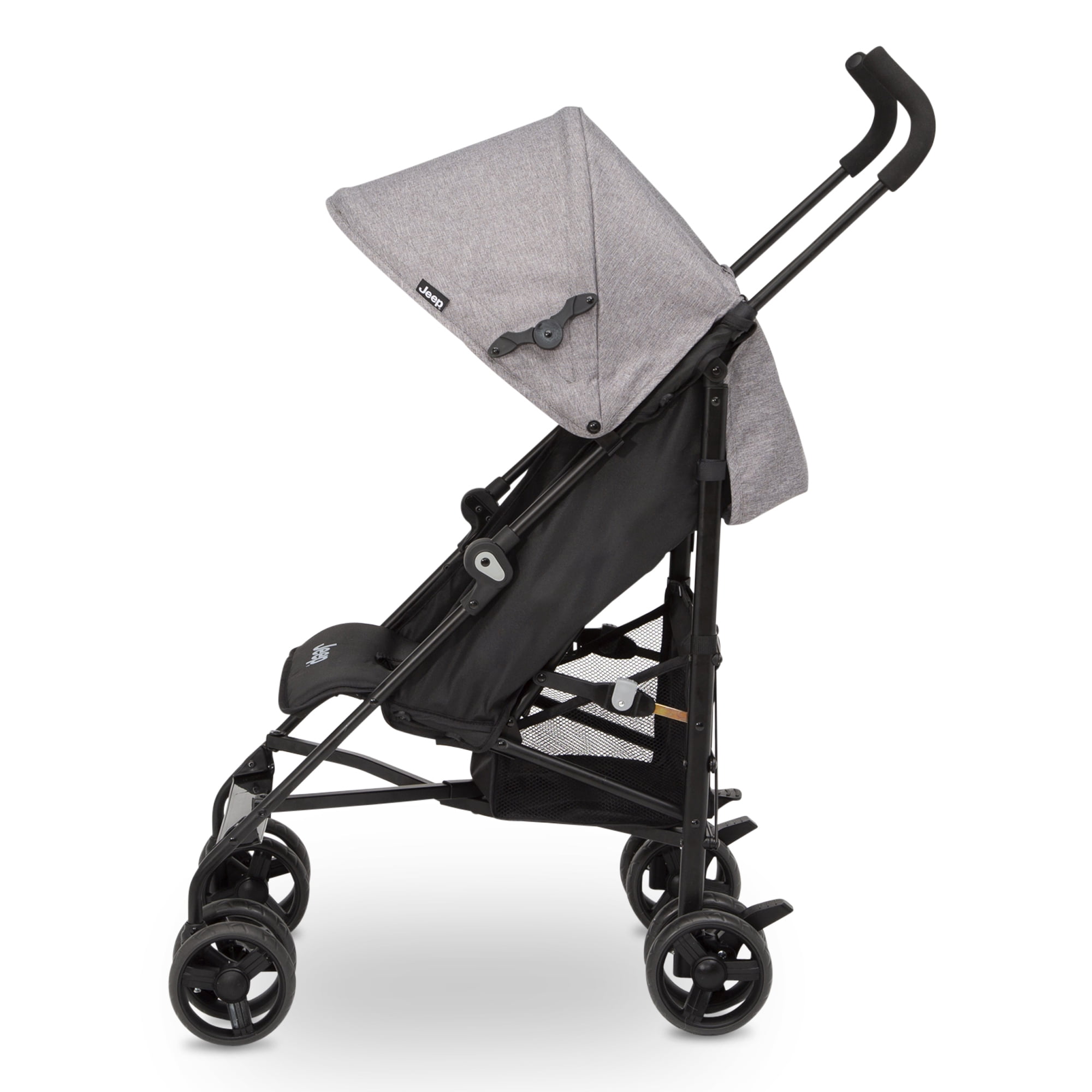 Jeep TurboGlyde Lightweight Stroller by Delta Children, Grey - Image 5
