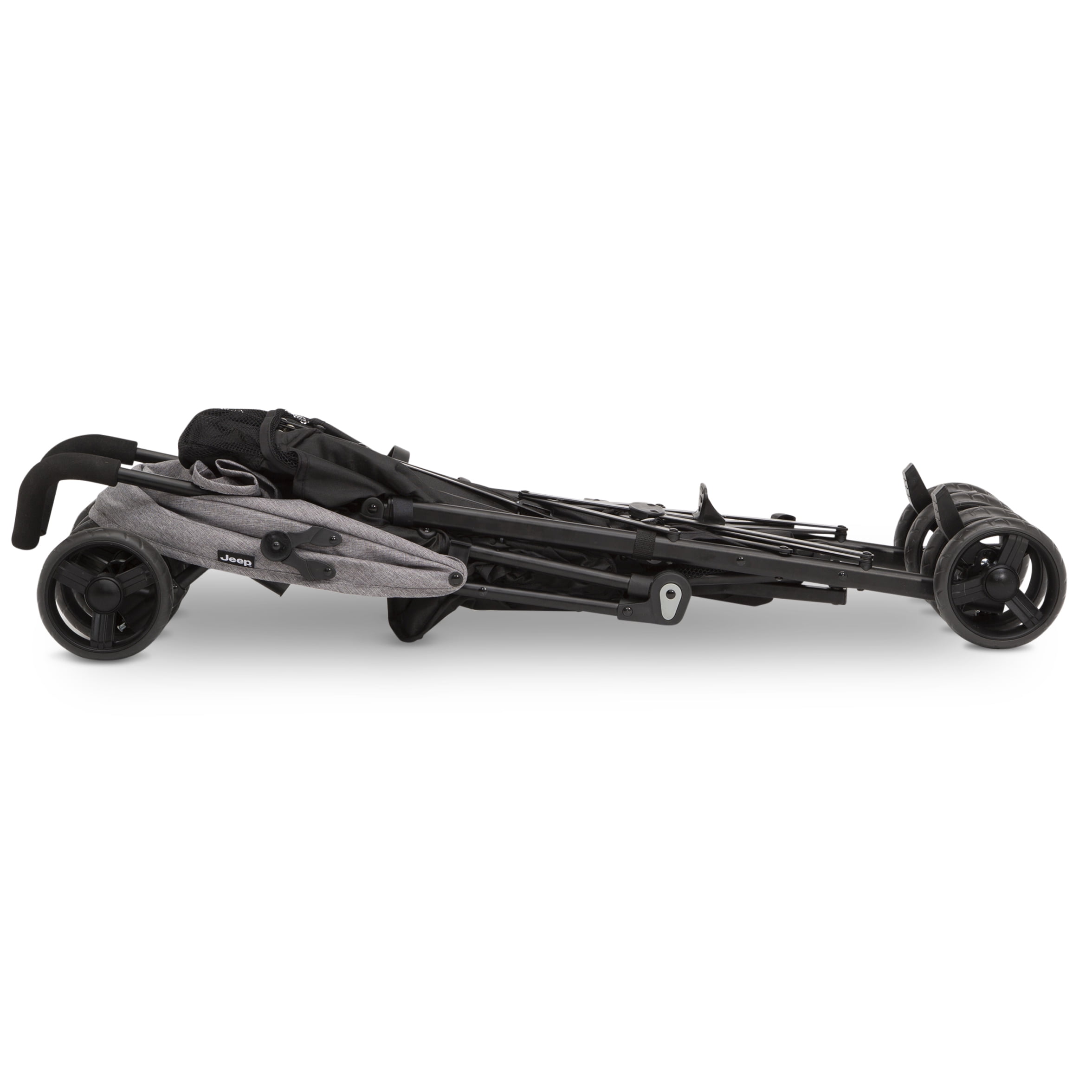 Jeep TurboGlyde Lightweight Stroller by Delta Children, Grey - Image 3