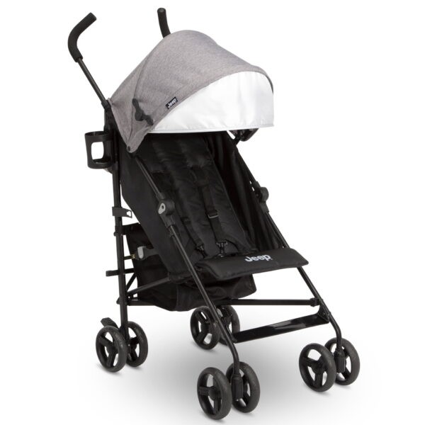 Jeep TurboGlyde Lightweight Stroller by Delta Children, Grey