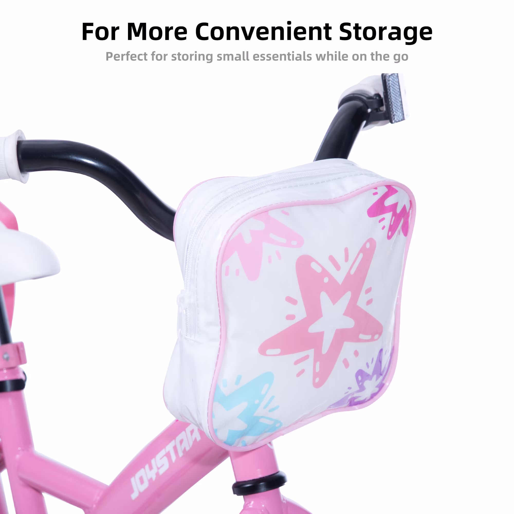 JOYSTAR Zinnia 14 inch Kids Bike for Girls, Children Bicycle in Pink - Image 4