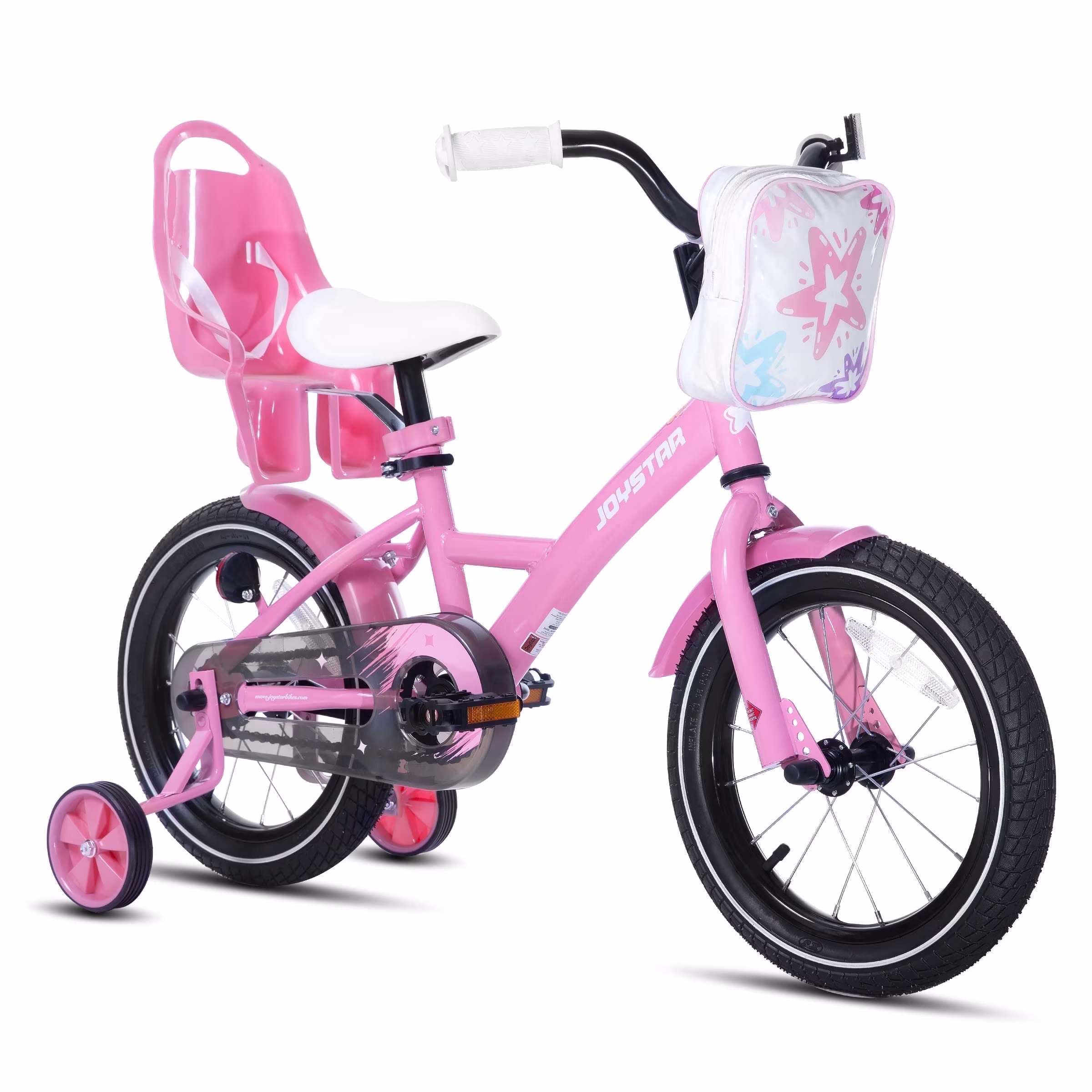 JOYSTAR Zinnia 14 inch Kids Bike for Girls, Children Bicycle in Pink