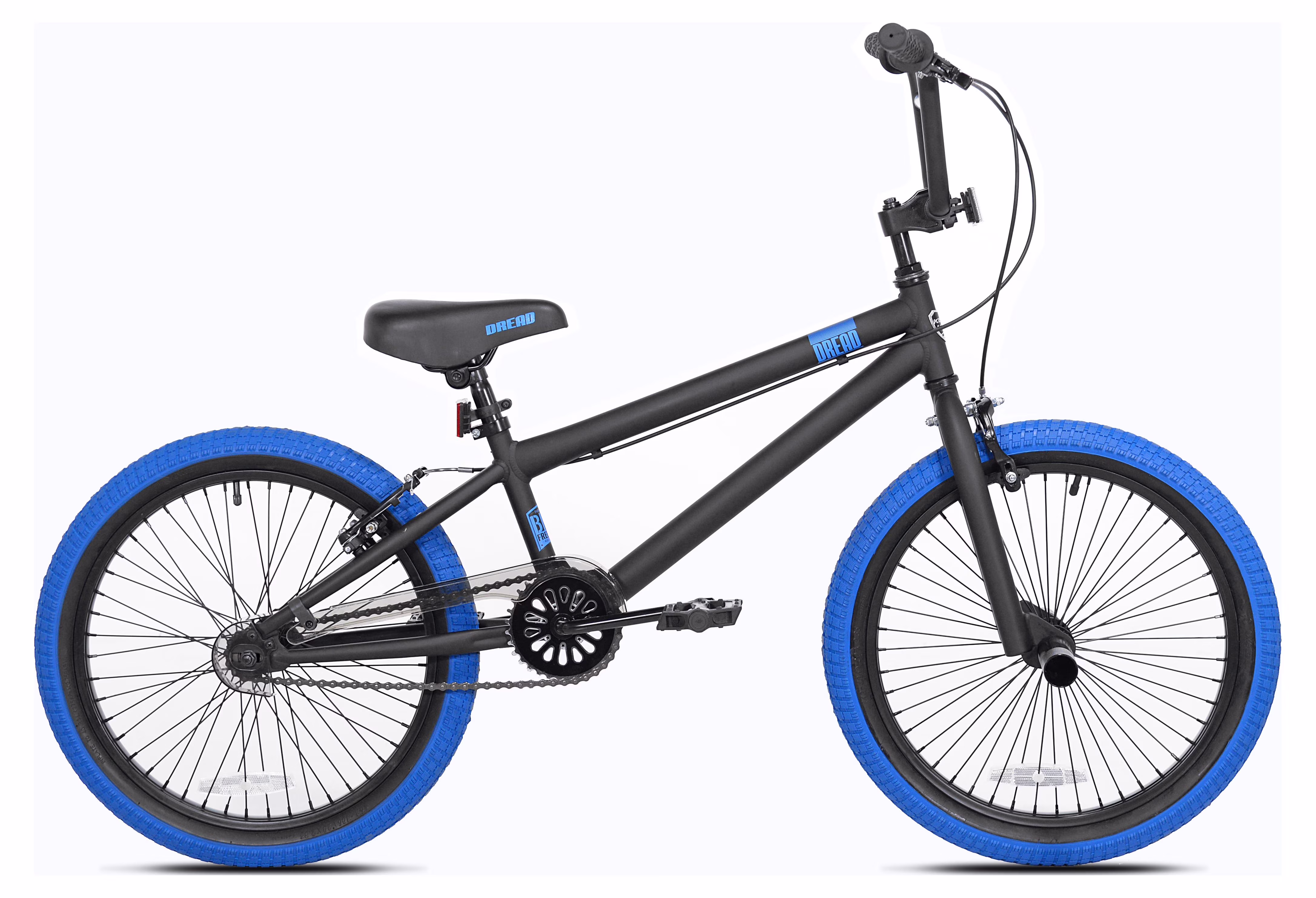 Kent Bicycles Dread Boys' 20" BMX Kids Bike, Fits Rider 4'2"-5', Blue/Black - Image 5