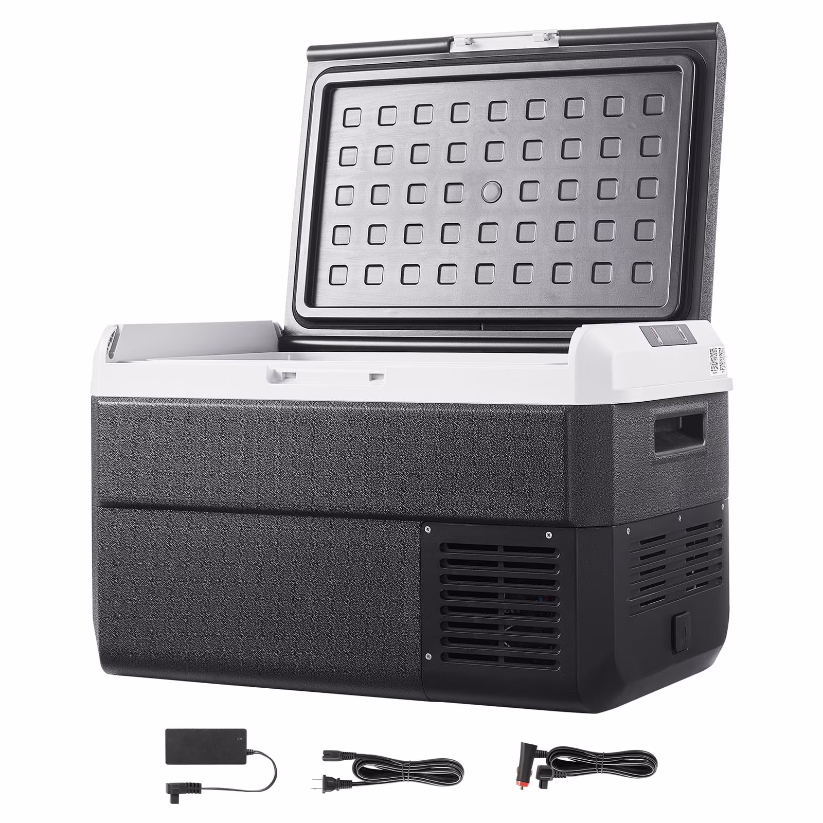KFFKFF 12 Volt Car Refrigerator, 42.3QT/40L Portable Fridge,Car Freezer Compressor Cooler -4℉~68℉,Freezer Fridge Cooler for RV,Camping