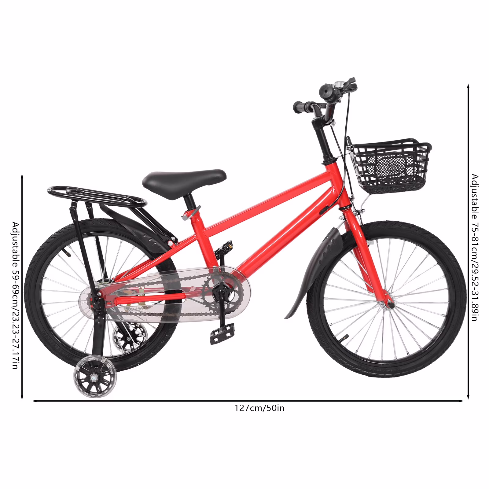 Kids Bike, Children Bicycle, Training Wheel Bike For 6-8 Years Old Children - Image 5
