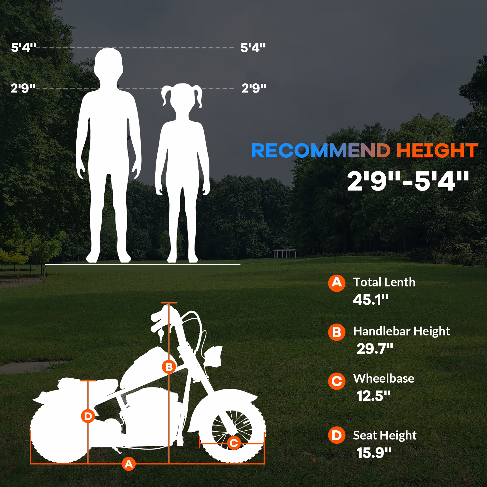 Kids Electric Dirt Bike 24V 250W – 2-Speed Off-Road Motorcycle, Up to 14MPH, 60 min Ride, LED Lights, Leather Seat, Rear Brake, Ride-On Toy for Boys & Girls Ages 6-12, Blue - Image 4