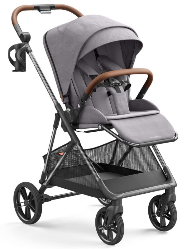 Mamazing Baby Stroller Air Lux Carbon Fiber 15.9 lbs Lightweight Compact Fold Reversible Seat with UPF 50+ Canopy for Infant Toddler