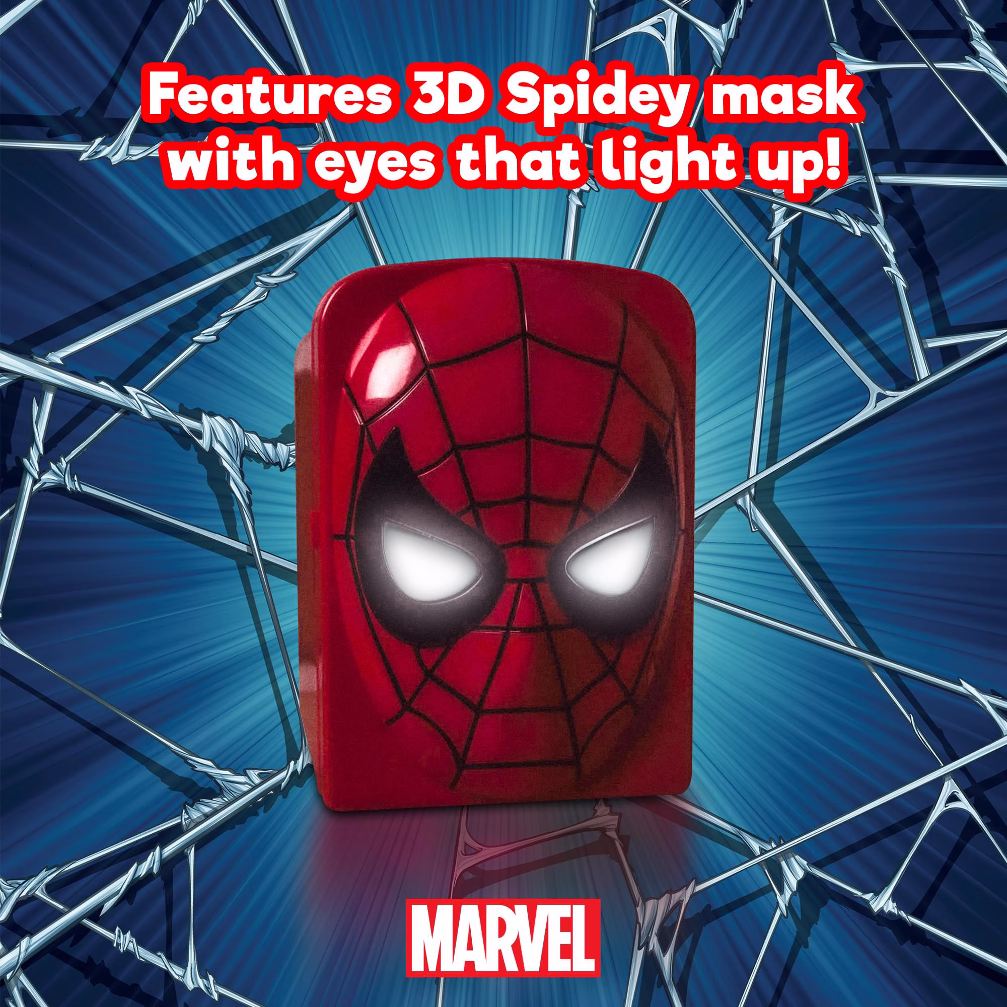 Marvel Spider-Man 4-Liter Mini Fridge Thermoelectric Cooler | Holds 6 Cans - Image 5