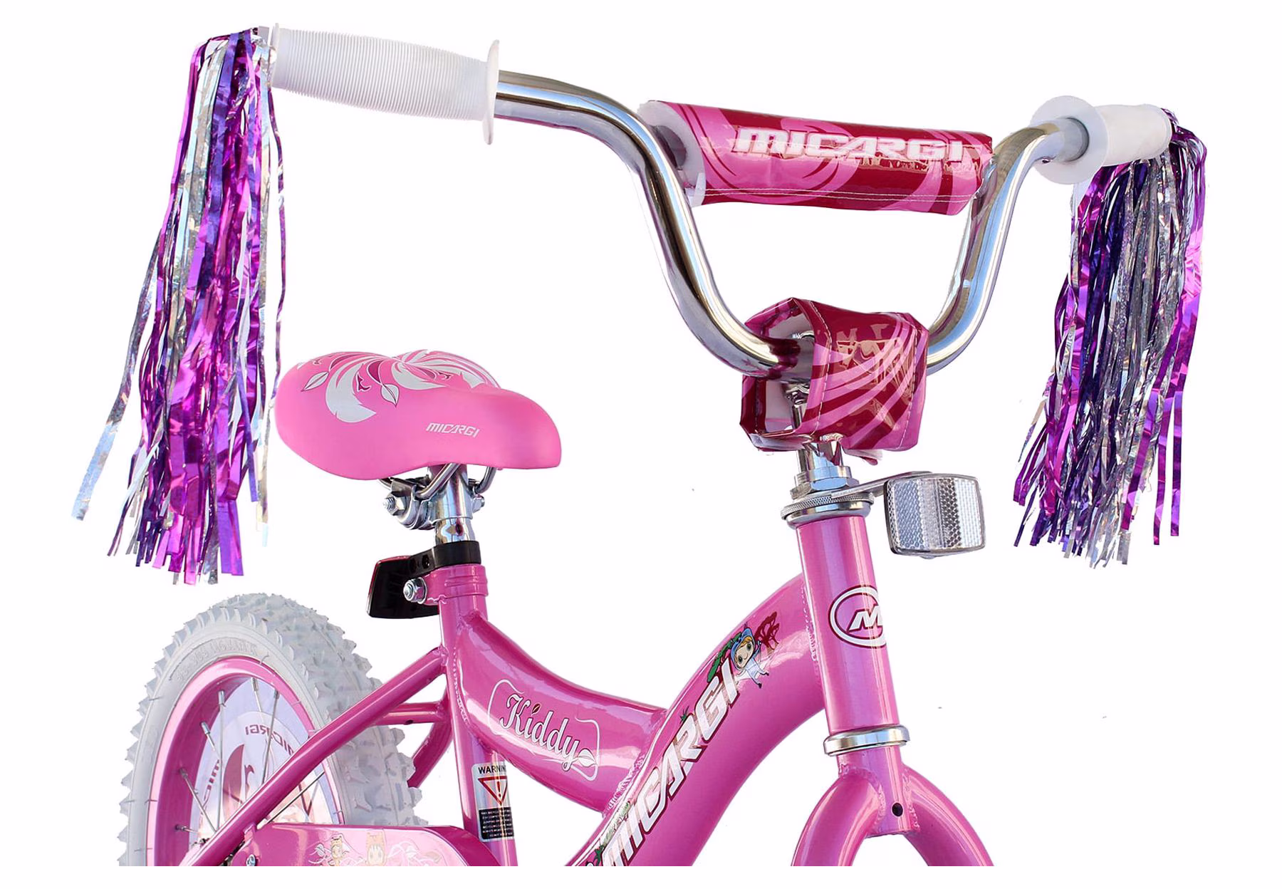Micargi 16 In. Kiddy Kids Bike, Pink - Image 3