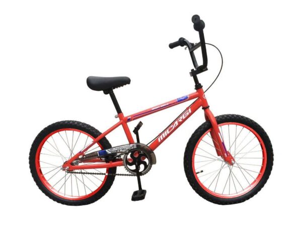 Micargi Boys' 20" BMX Bike, Steel, Carbon, Red