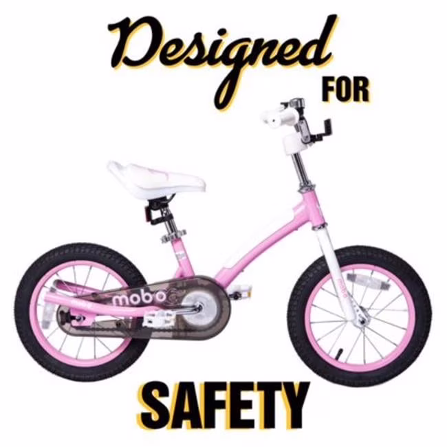 Mobo First 14in. Girl's Bike, Pink, Kids