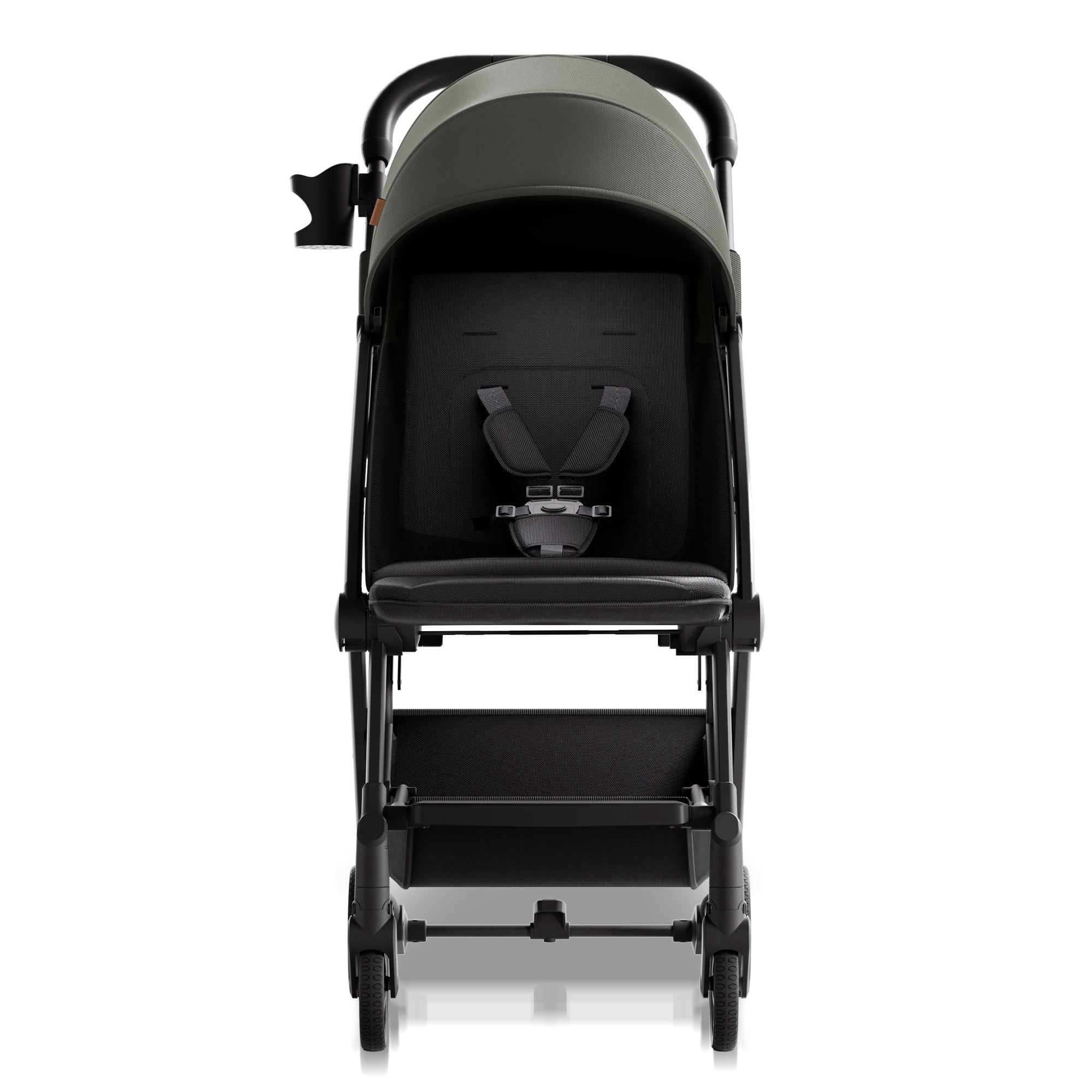 Mompush Lightweight Baby Stroller, Compact Stroller for Airplane Travel, Green, 14.2 lb, Unisex - Image 3