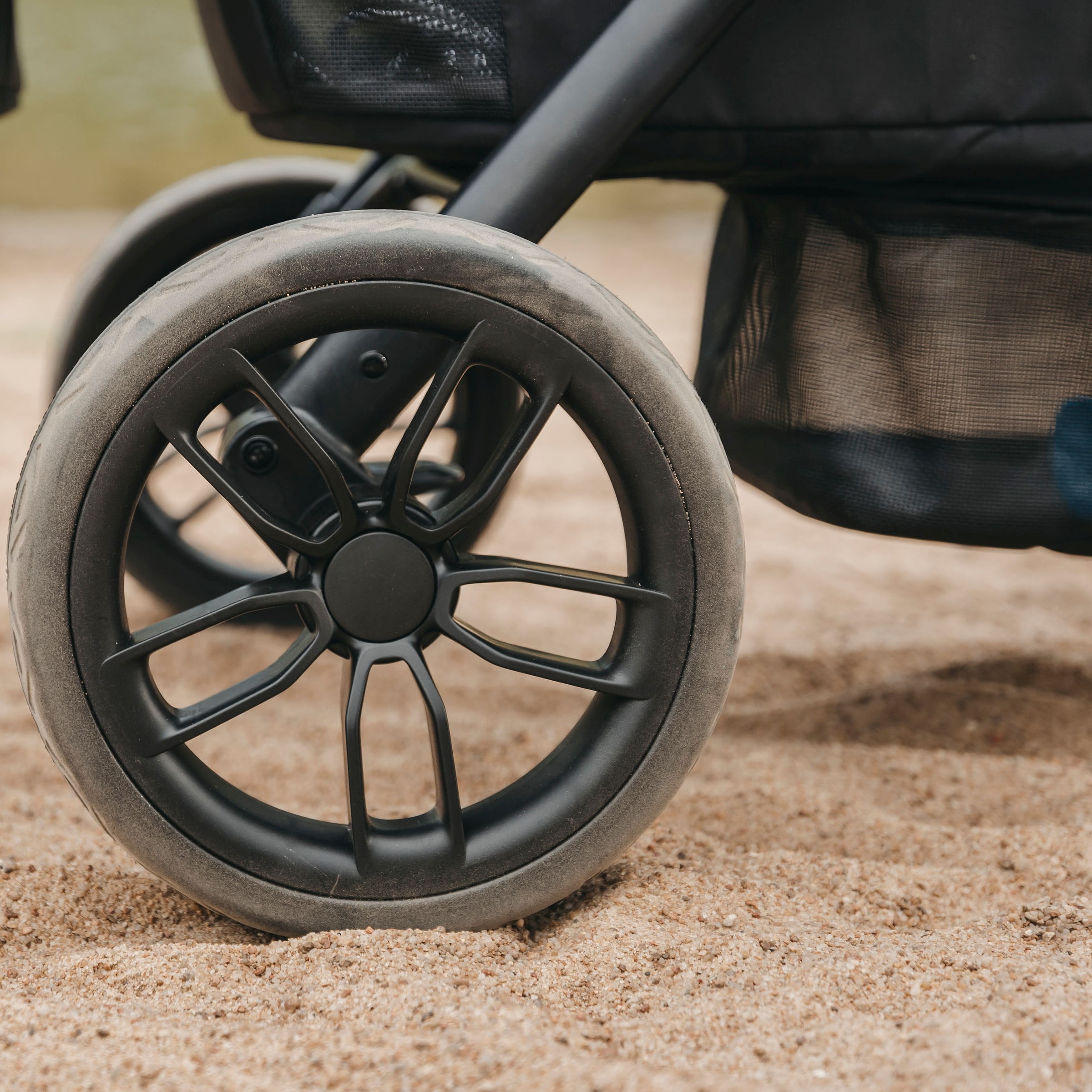 Monbebe Everyday Outings Wagon Stroller, Cobblestone Grey, Toddler, Unisex - Image 4