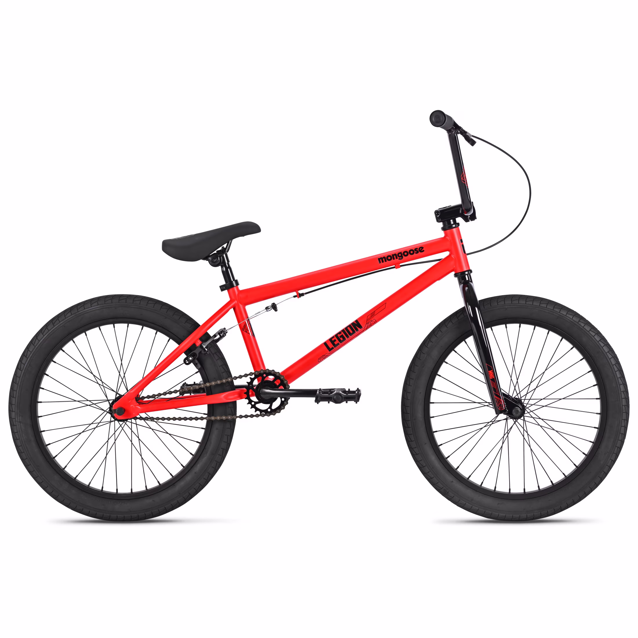 Mongoose 20" Legion L10 BMX Bike, Fits Riders 5'3" - 6'0", Kids & Teen