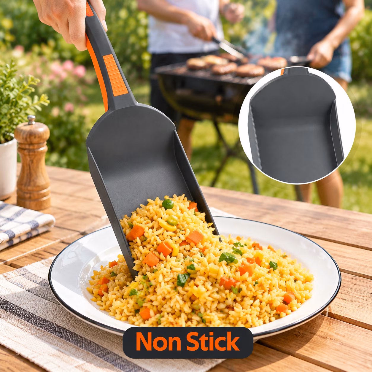Non-stick Nylon Griddle Accessory Set for Blackstone Griddles - Image 4