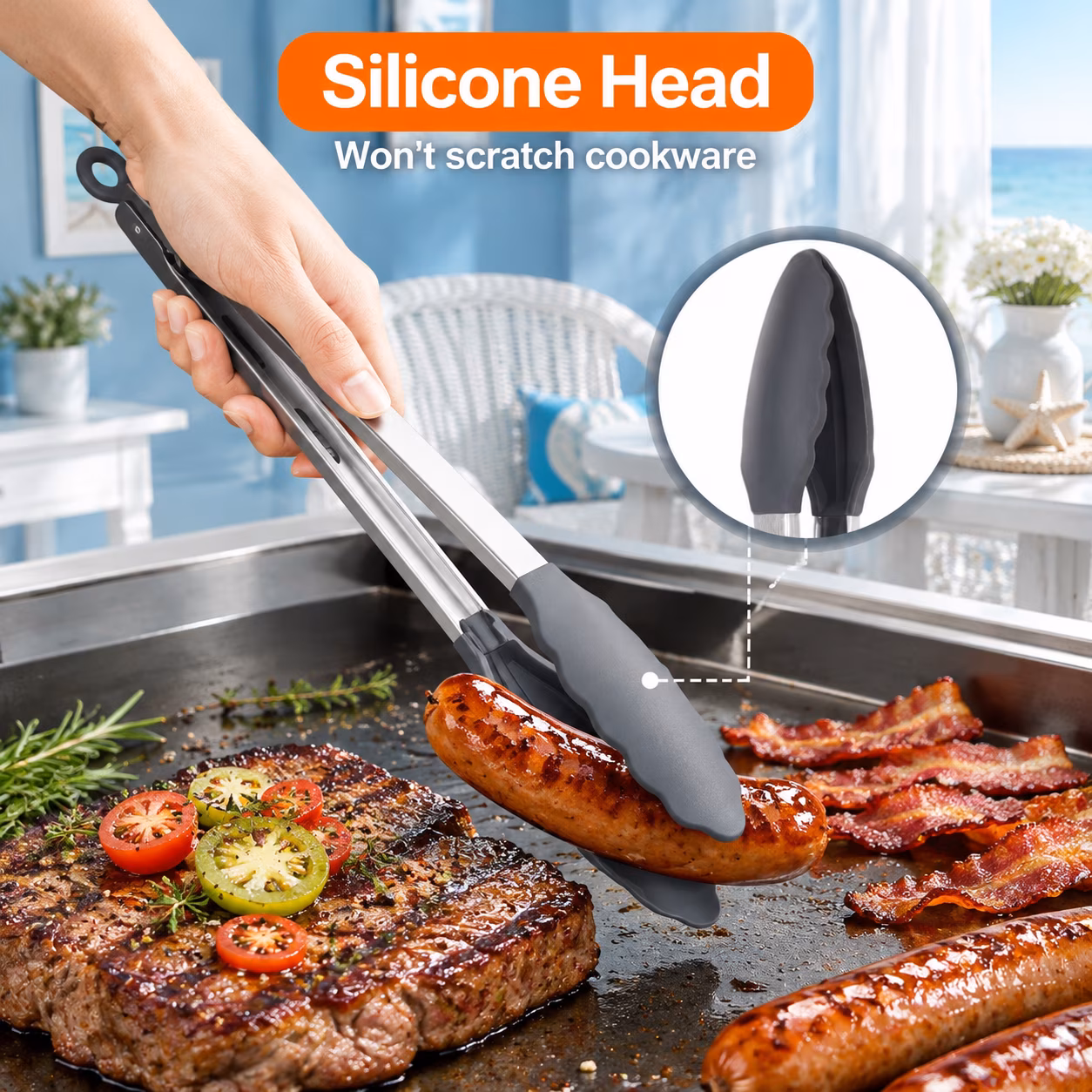 Non-stick Nylon Griddle Accessory Set for Blackstone Griddles - Image 2
