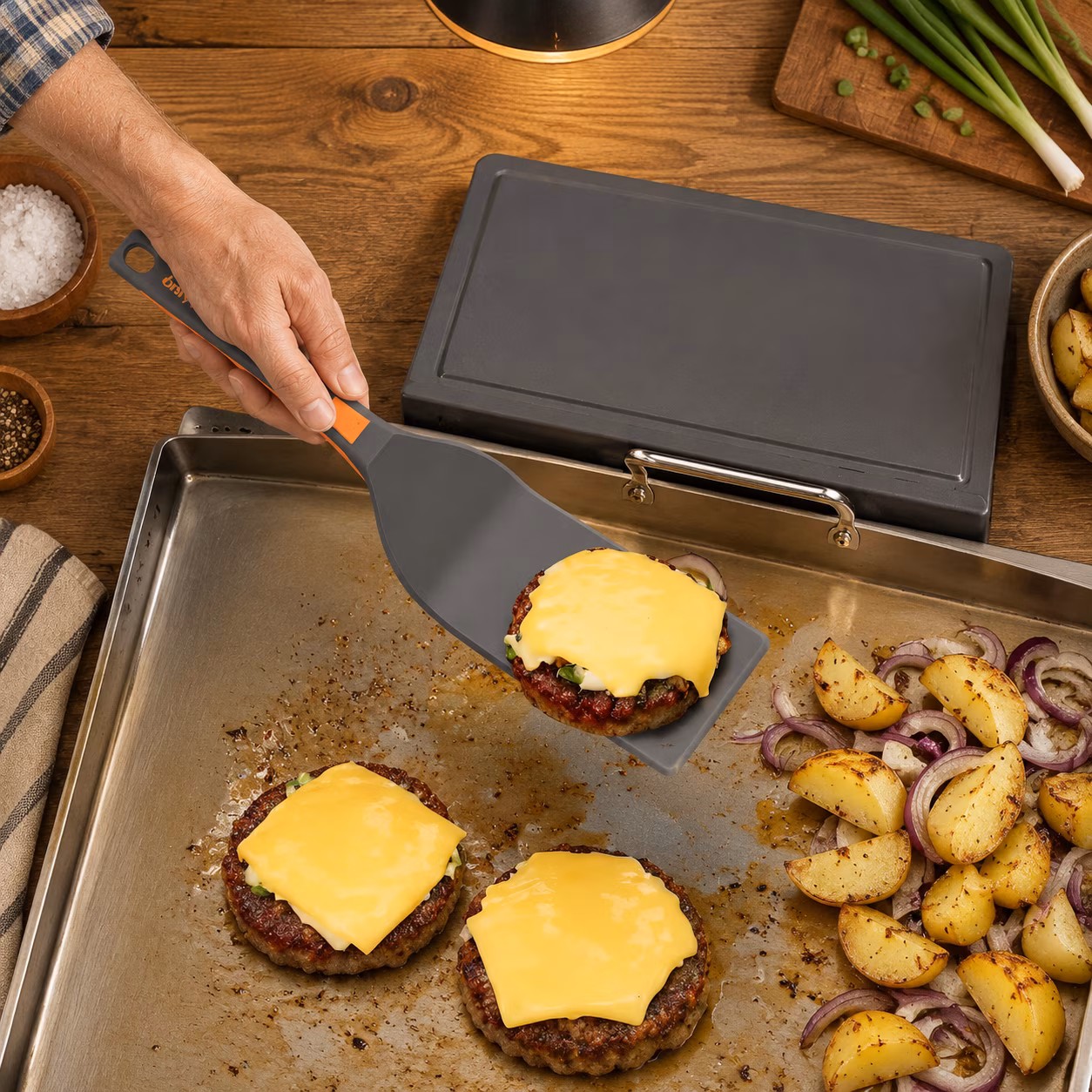 Non-stick Nylon Griddle Accessory Set for Blackstone Griddles - Image 3