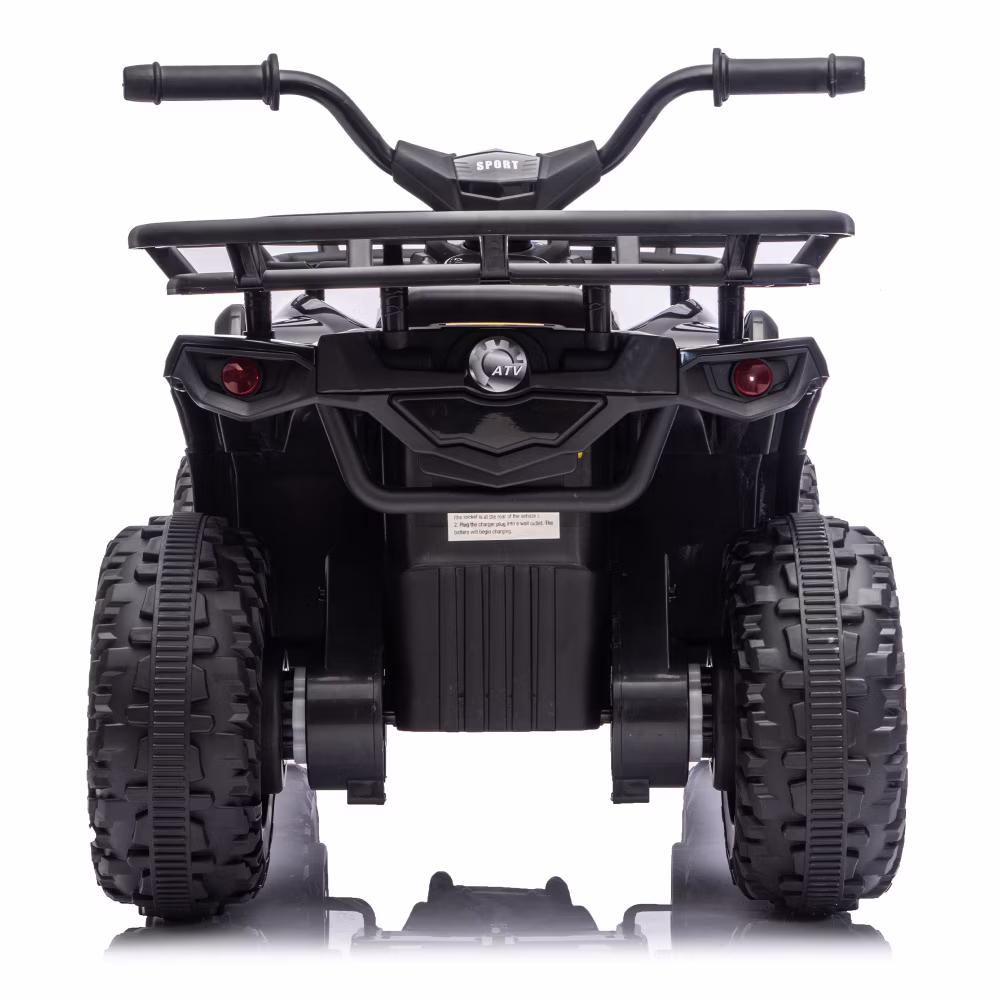 Off-Road 24V Electric Kids ATV Ride On with Front & Rear Storage Racks, Crash Bars, Anti-Slip Tires, LED Lights, Bluetooth Music, Power Display, High-power Systemfor Ages 3 - Image 5