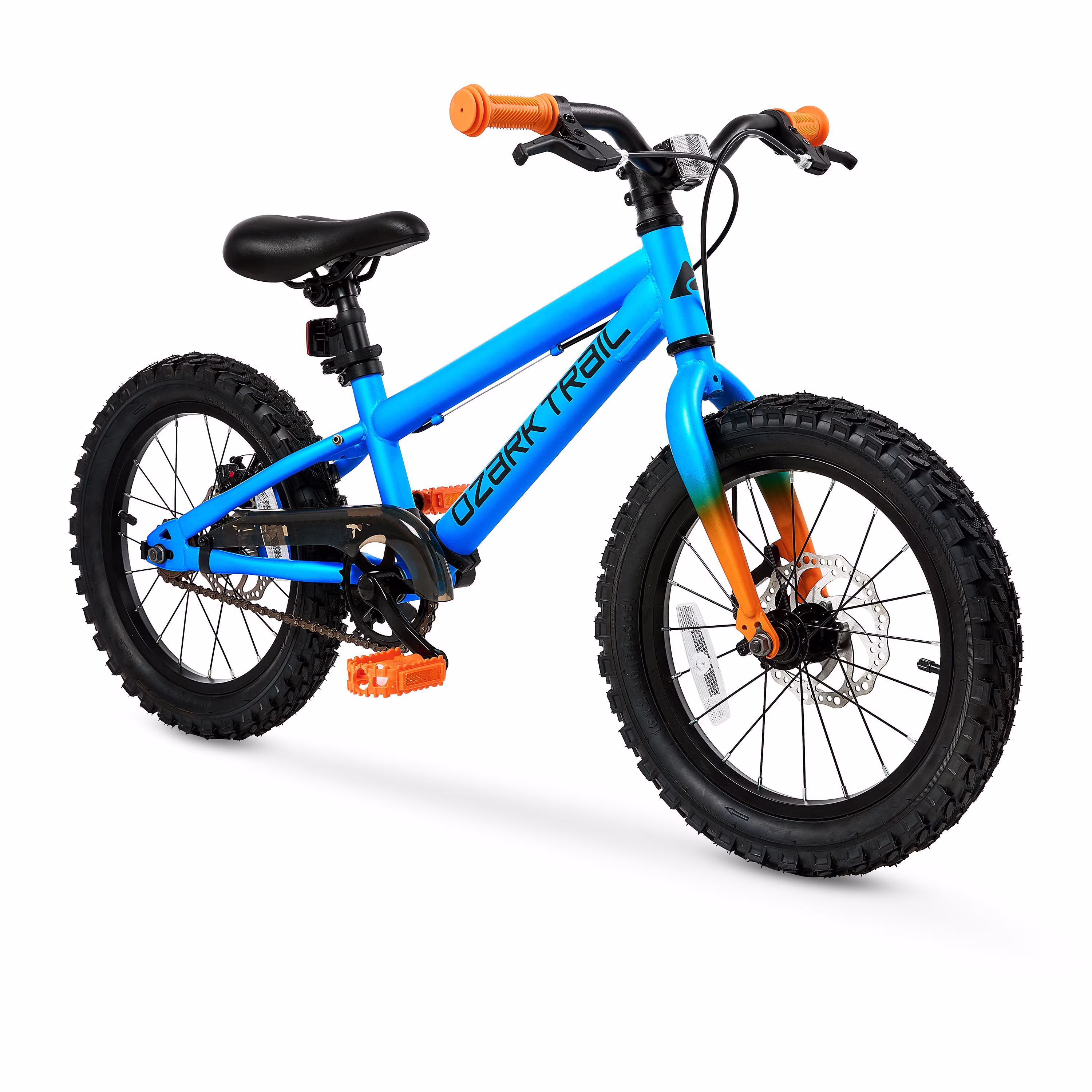Ozark Trail M.1 Timber 16 in Kids' Mountain Bike, Blue, Fits Riders 3 ft 5 in-4 ft 0 in, Unisex - Image 3
