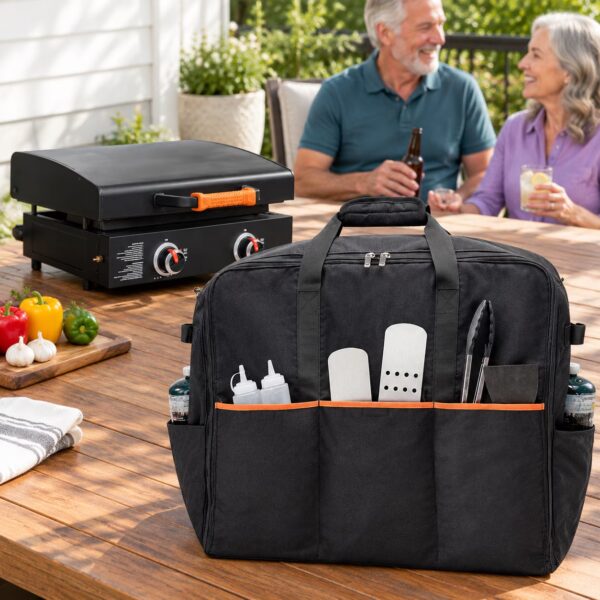 Padded Carry Bag For Blackstone 22" Griddle With Hood None Stand Only