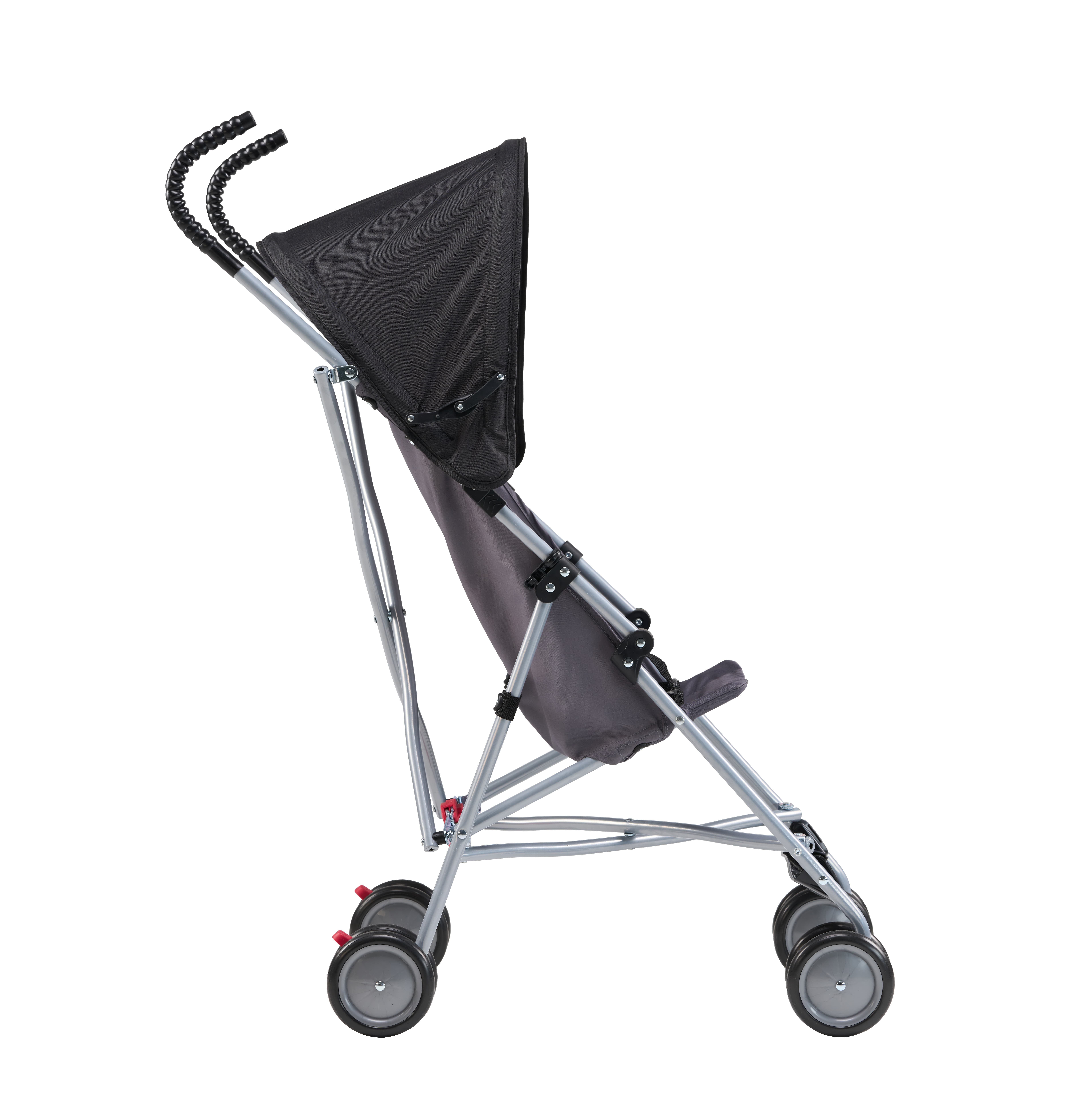 Parent's Choice Black Baby Umbrella Stroller with Black Canopy, Unisex - Image 4