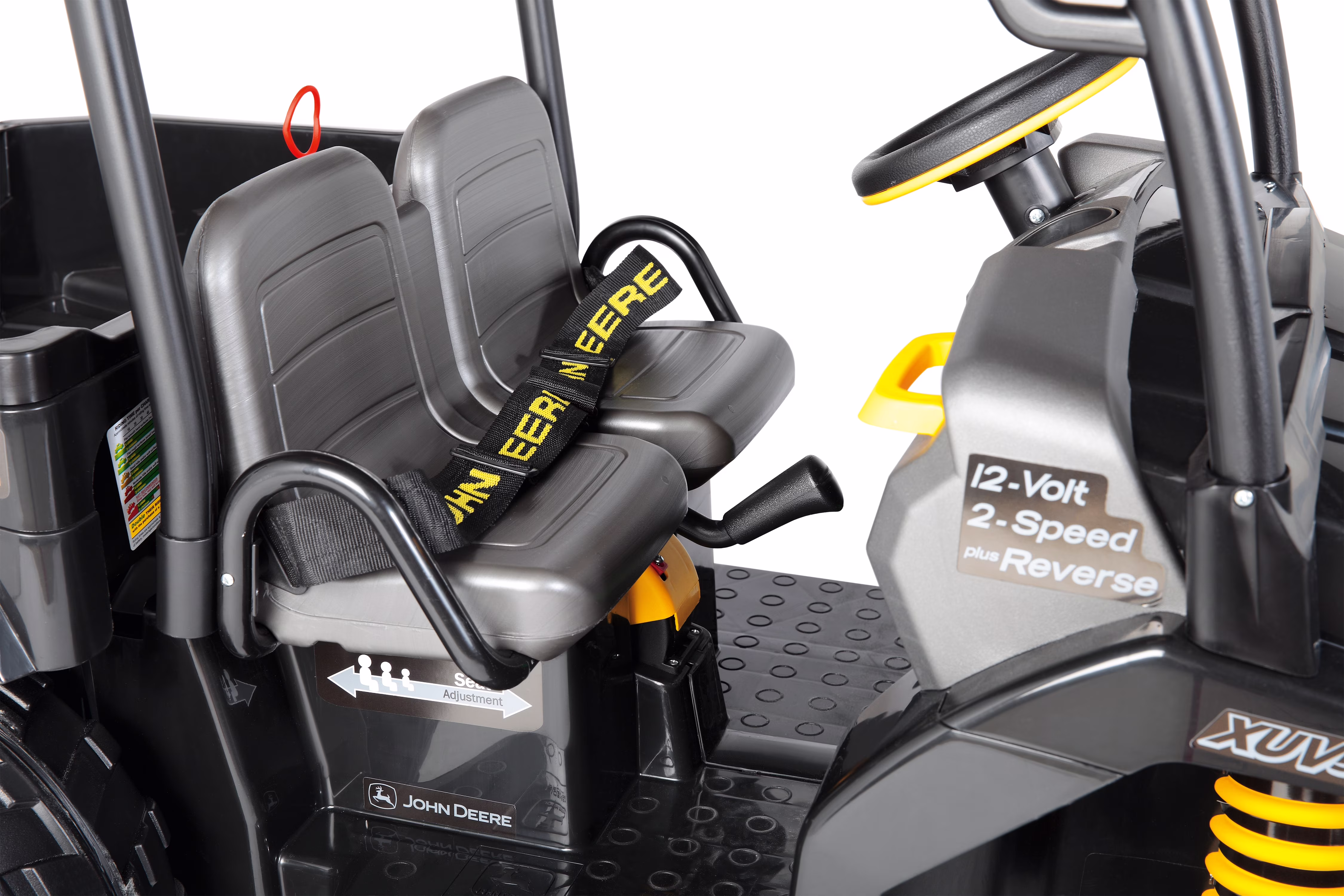 Peg Perego John Deere Gator XUV Midnight Black Extra Large, 12-Volt Battery-Powered Ride-on, Durable Design for Kids 3 - Image 5