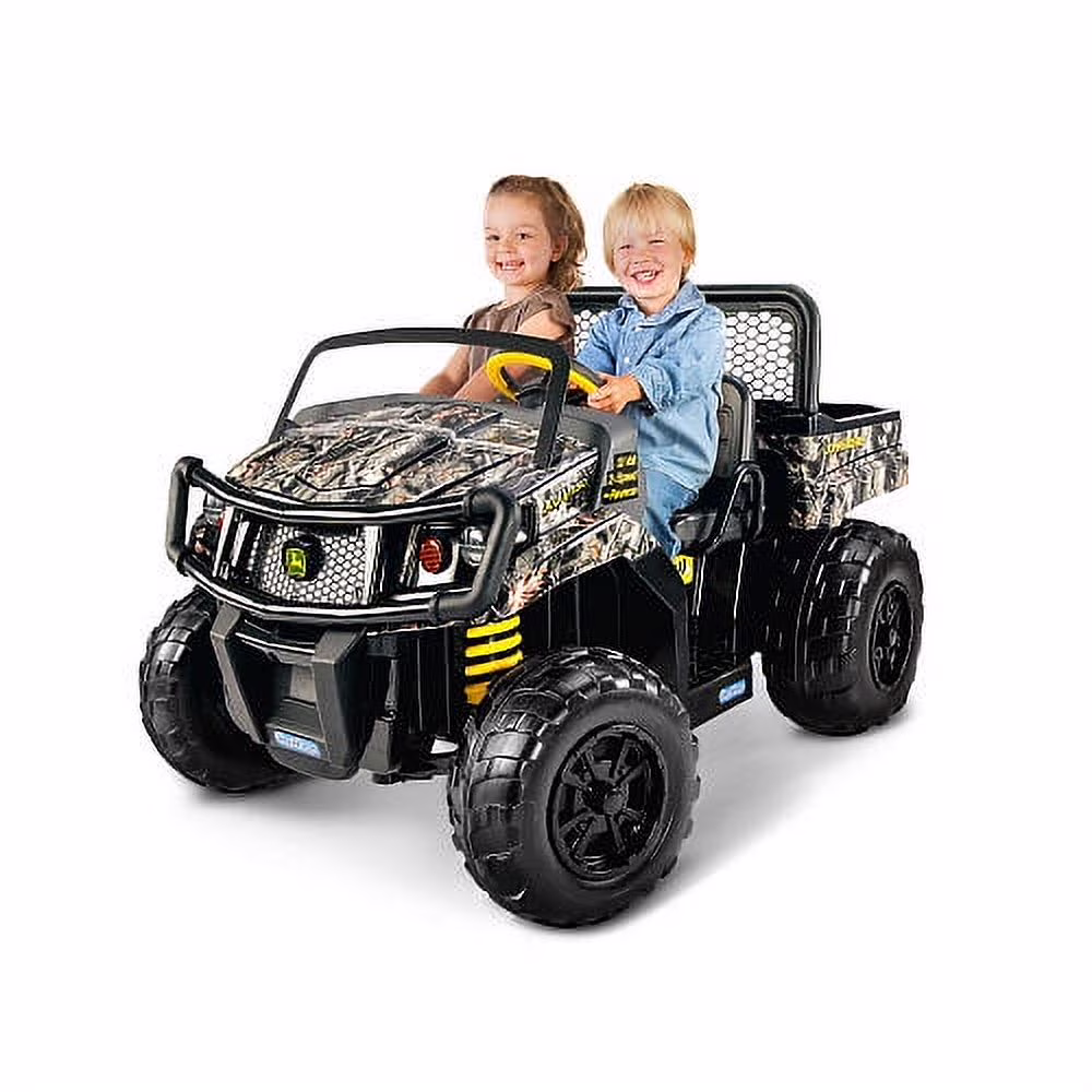 Peg Perego John Deere Gator XUV Realtree Camo Extra-Large 12 Volt Ride-on, Durable Design for Kids 3