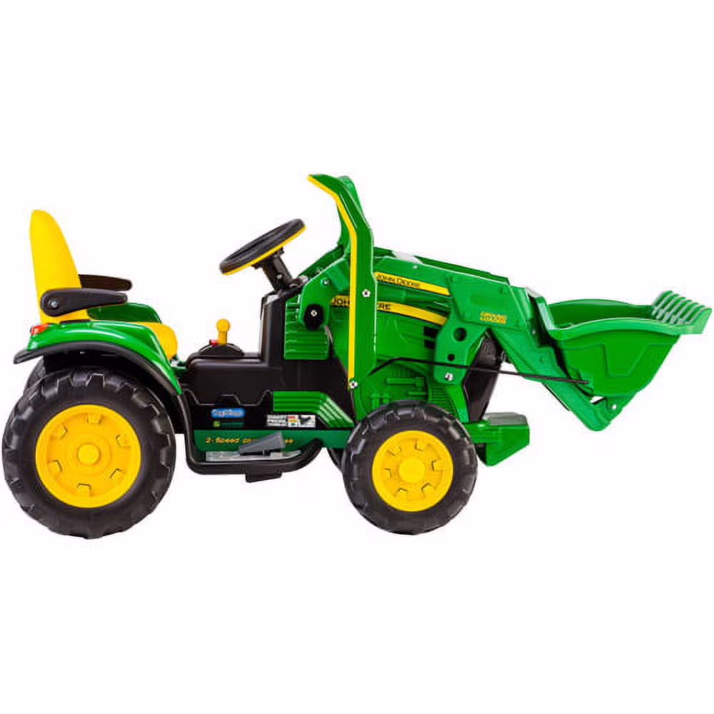Peg Perego John Deere Ground Loader 12-Volt Battery-Powered Ride-On - Image 2