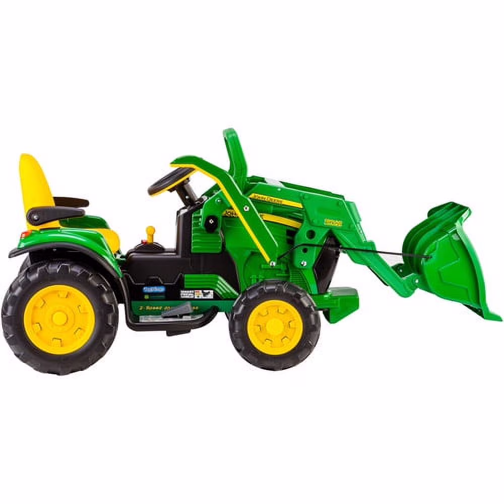 Peg Perego John Deere Ground Loader 12-Volt Battery-Powered Ride-On - Image 4
