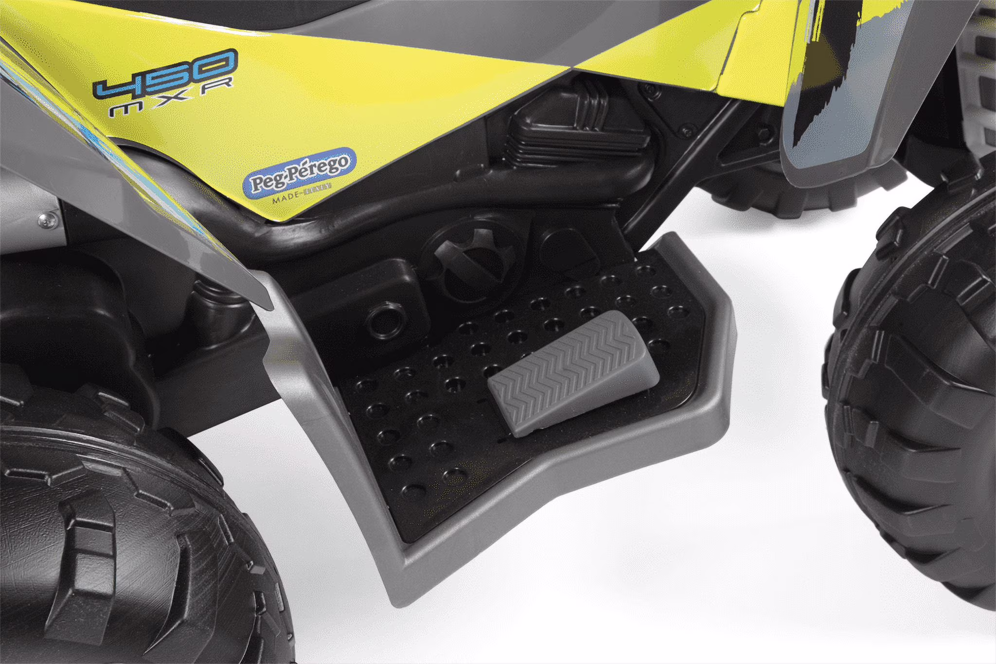 Peg Perego Polaris Outlaw Citrus 12 Volt Ride on ATV - Image 2