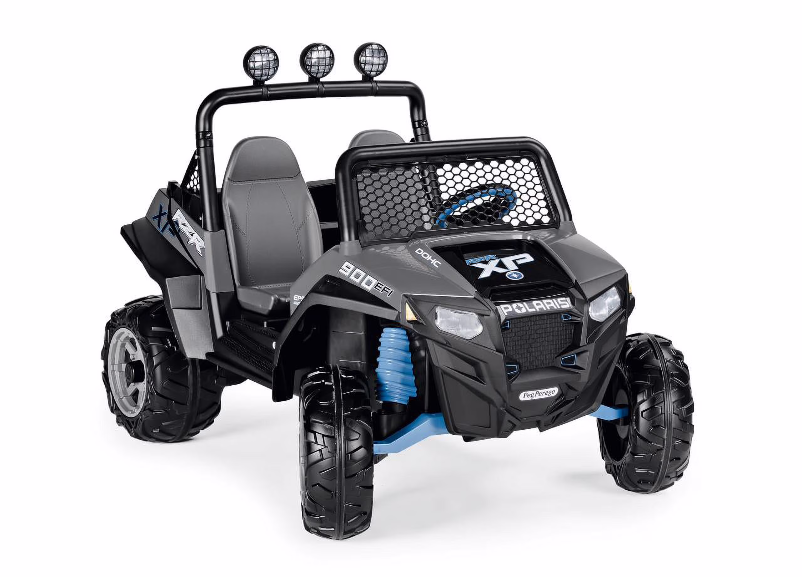 Peg Perego Polaris RZR 900 Gray 12 Volt Ride-on Toy - Image 3