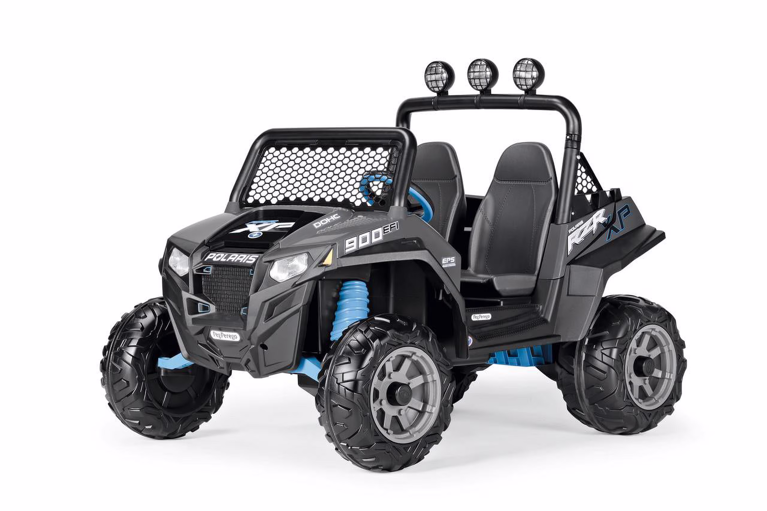 Peg Perego Polaris RZR 900 Gray 12 Volt Ride-on Toy - Image 5