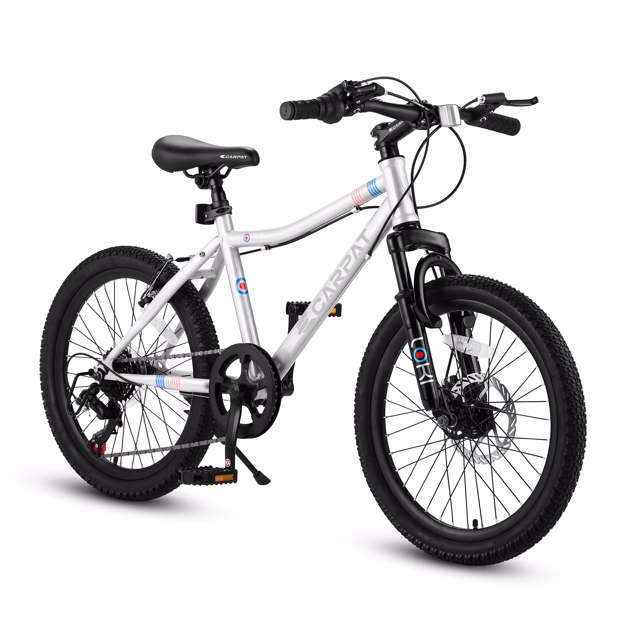 POVANLI 20"Kids Bike, Kids' Bicycle With 7 Speed for Boys Girls Age 7-10 Years