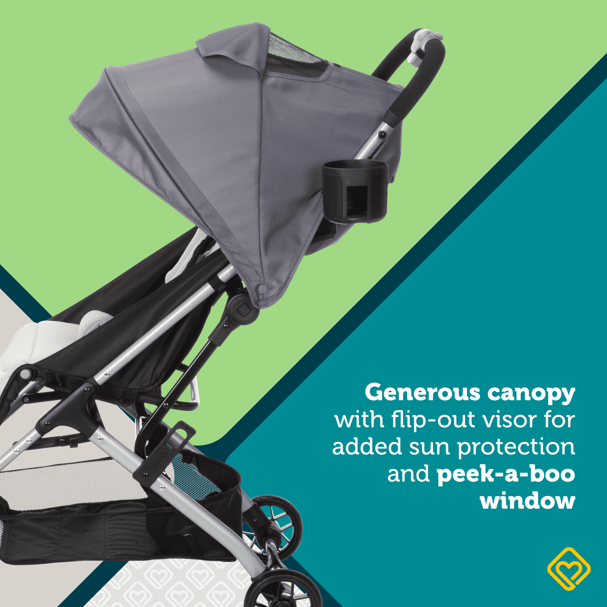 Safety 1st Easy-Fold Compact Stroller - Image 5