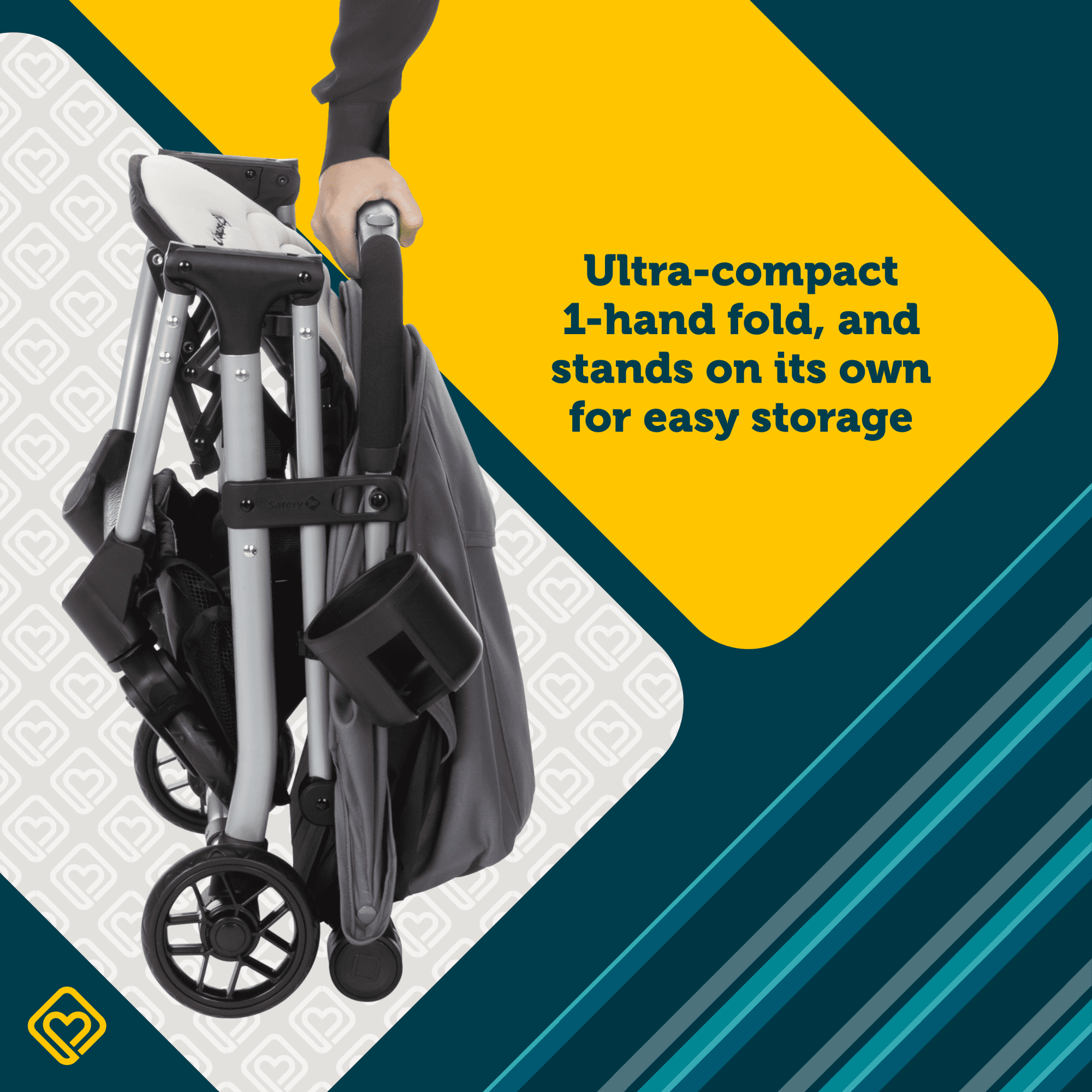 Safety 1st Easy-Fold Compact Stroller - Image 4