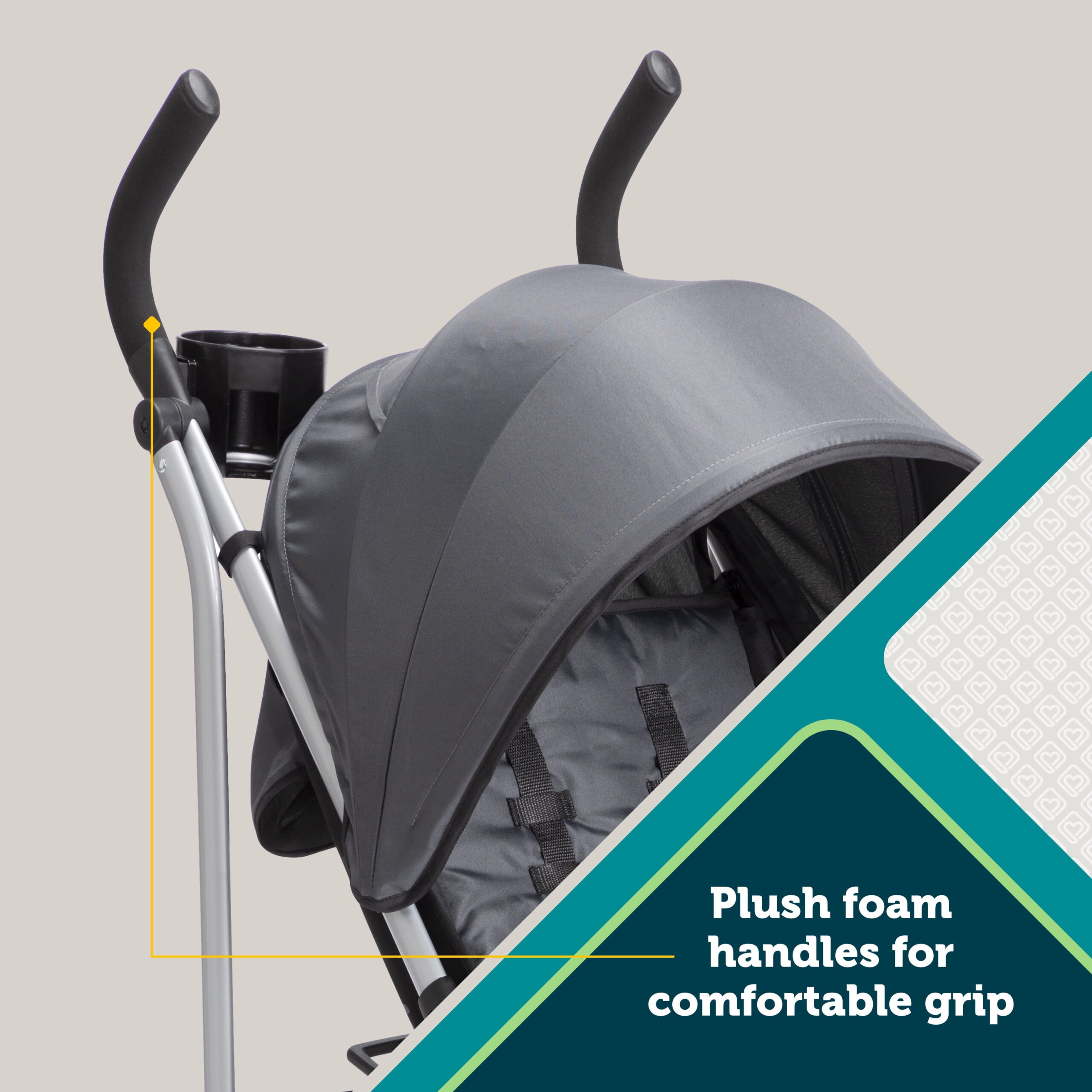 Safety 1st Step Lite Compact Toddler Stroller, Fountain - Image 5