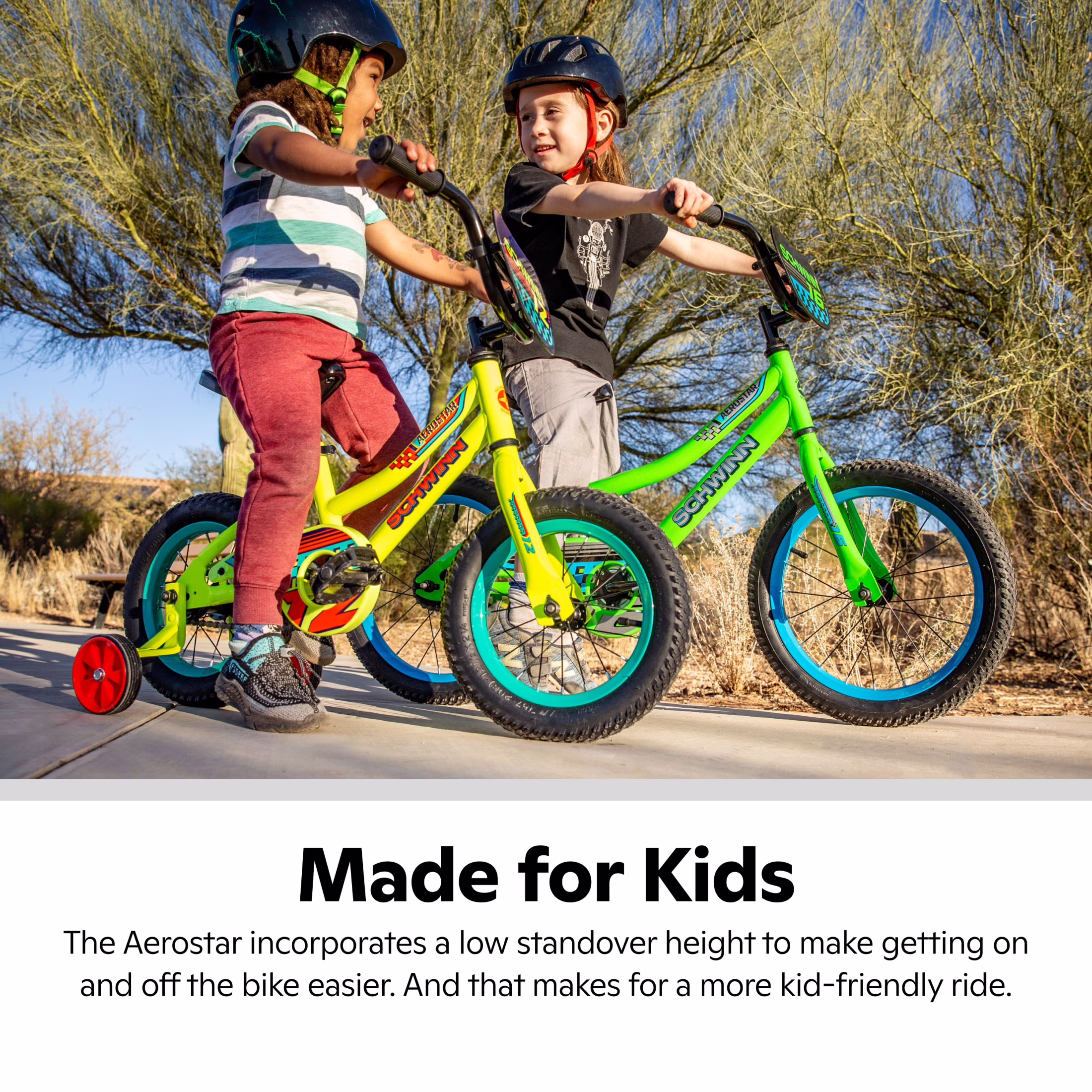 Schwinn Aerostar 16-in. Children's Bike, Ages 3-7 Years, Purple Bicycle - Image 3