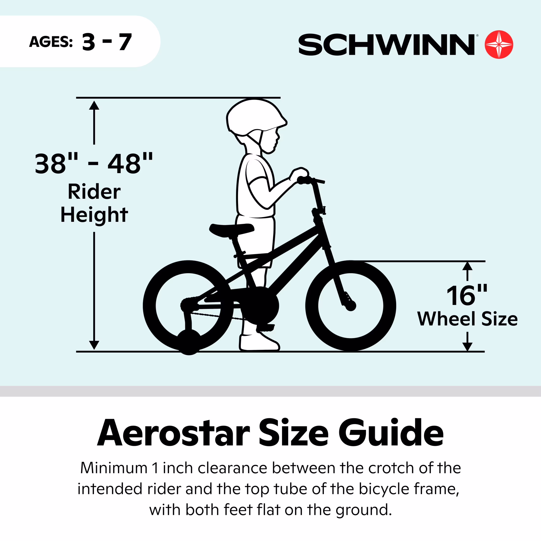 Schwinn Aerostar 16-in. Children's Bike, Ages 3-7 Years, Green Bicycle - Image 5