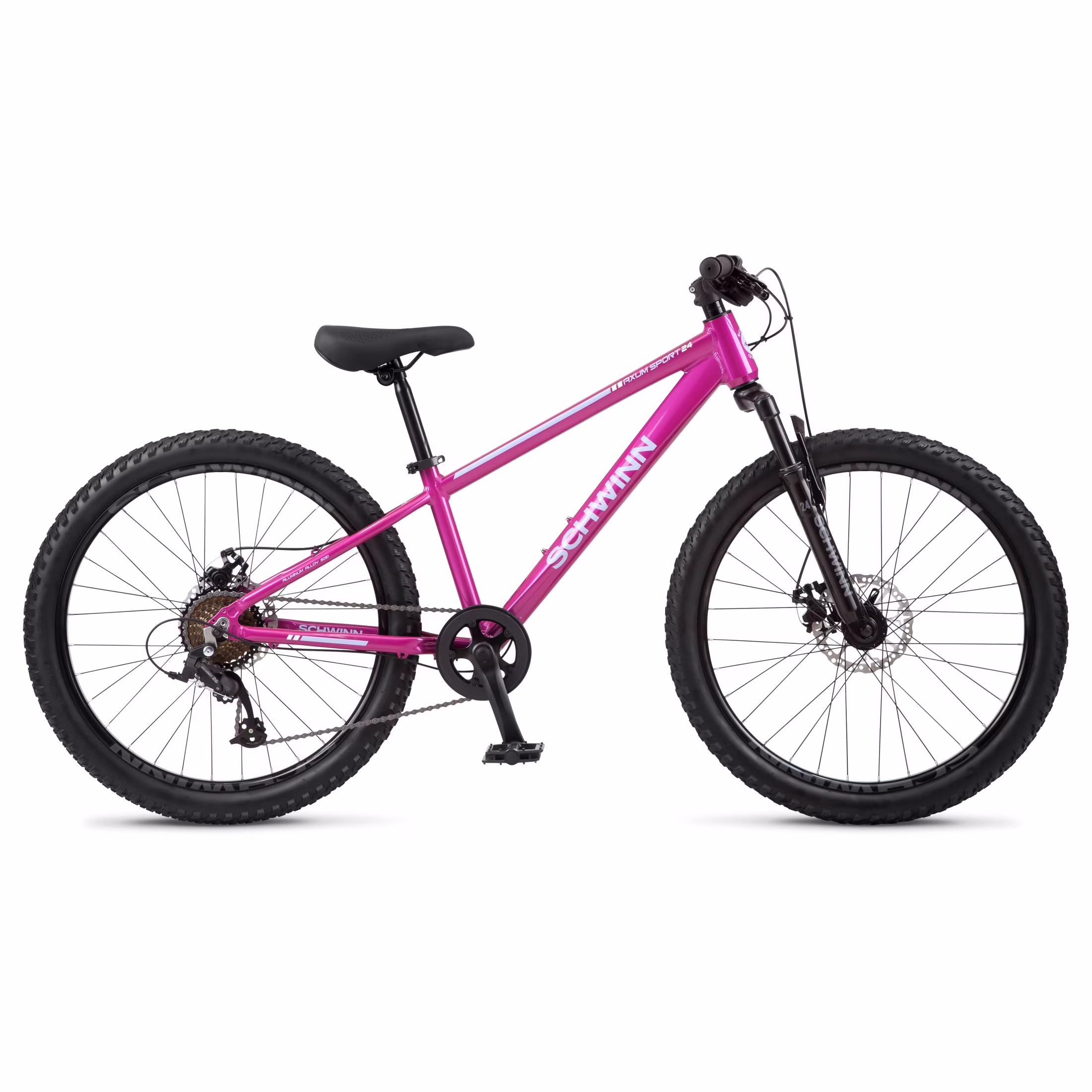 Schwinn Axum Sport Youth Unisex 24-in. Mountain Bike, Pink