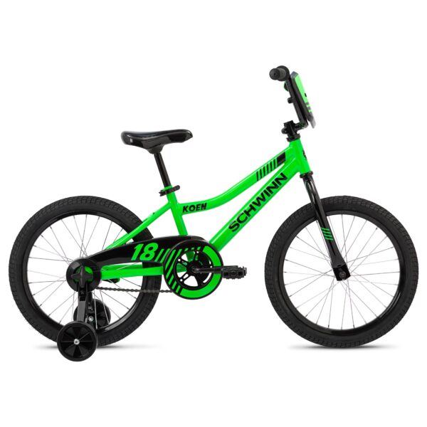 Schwinn Koen Kids Bike, 18- Inch Wheel, Single Speed, Ages 6-9, Green