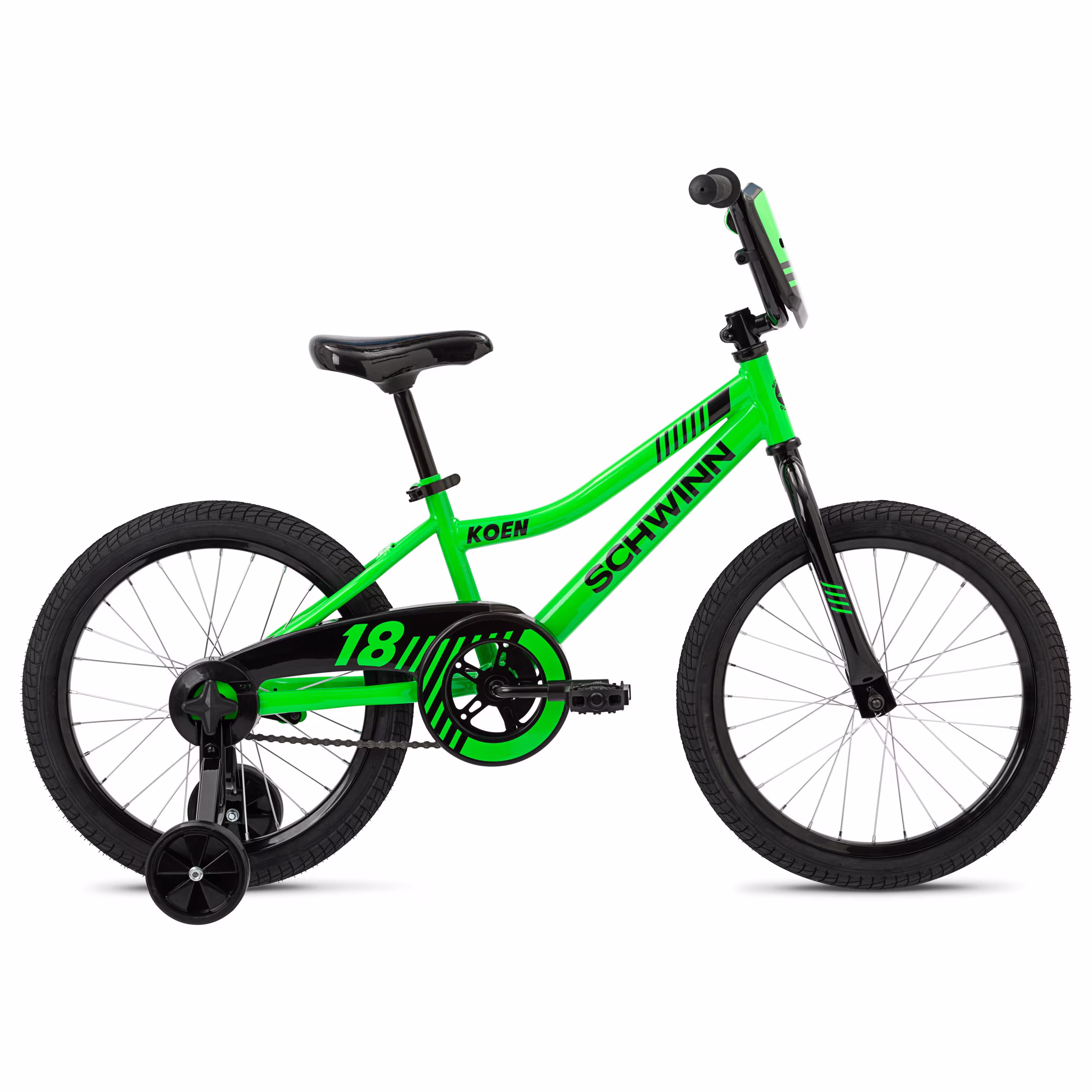 Schwinn Koen Kids Bike, 18- Inch Wheel, Single Speed, Ages 6-9, Green