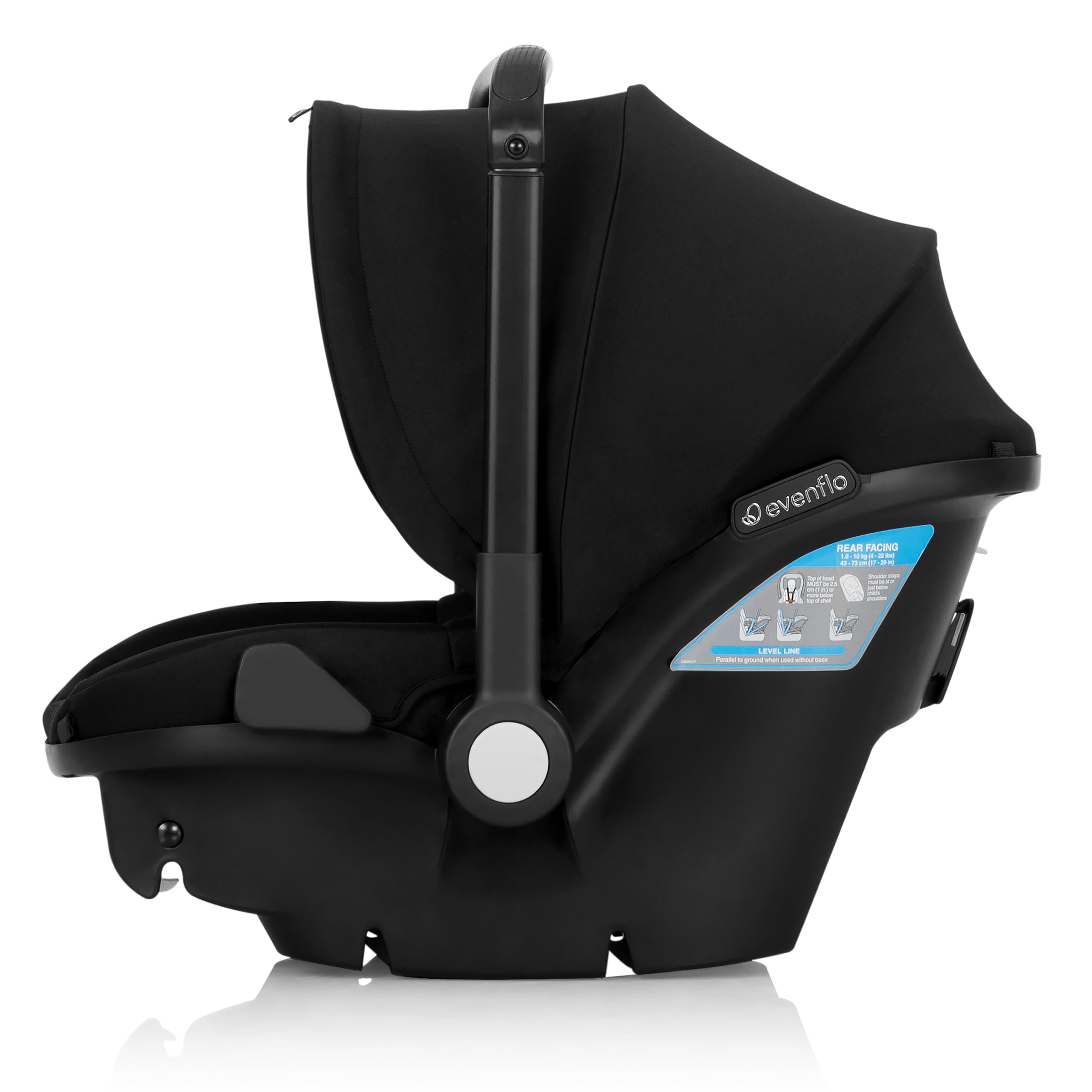 Shyft DualRide Infant Car Seat and Stroller Combo (Beaufort Black) - Image 4