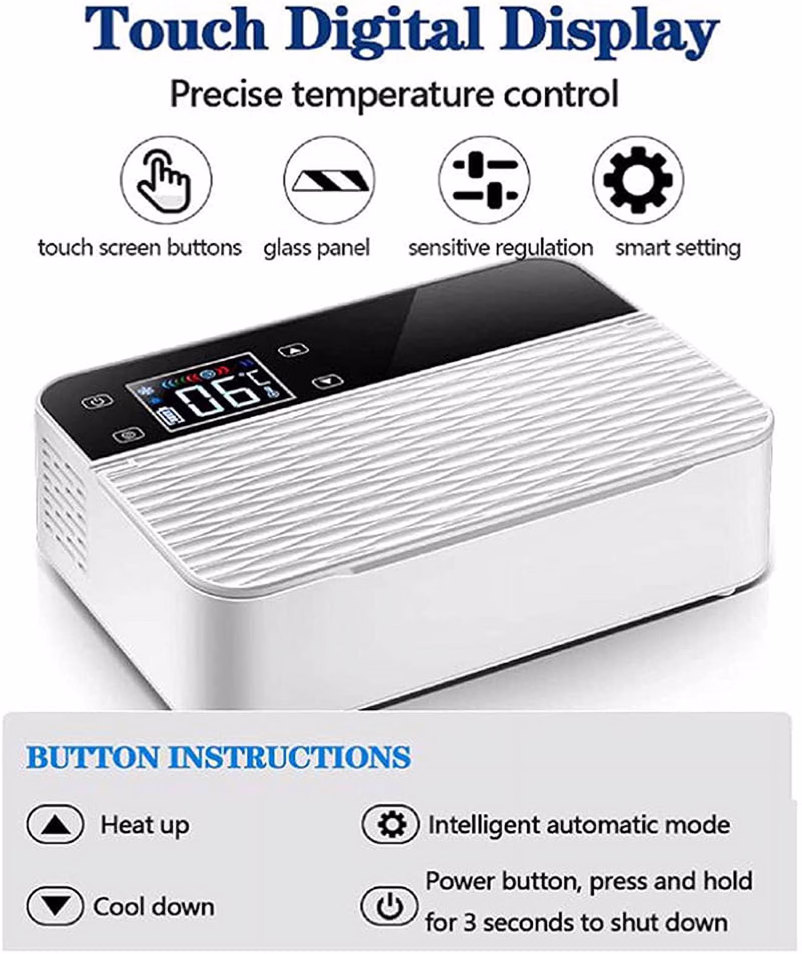 Small Fridge Cooler Insulin Cooler Case USB Mini Refrigerator Portable Insulin Bag - Image 3