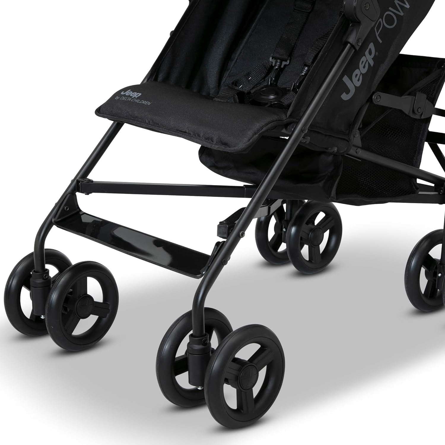 Stroller by Children Lightweight Travel Stroller with Smoothest Ride & Compact Fold, 3-Position Recline, Extra Large Storage Basket, Olive Green - Image 5