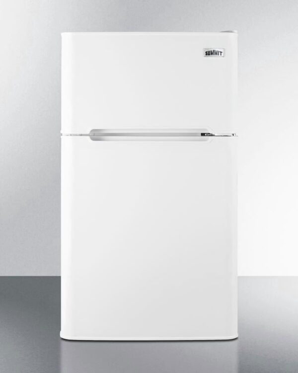 Summit 19" Wide 2-Door Refrigerator/Freezer - White