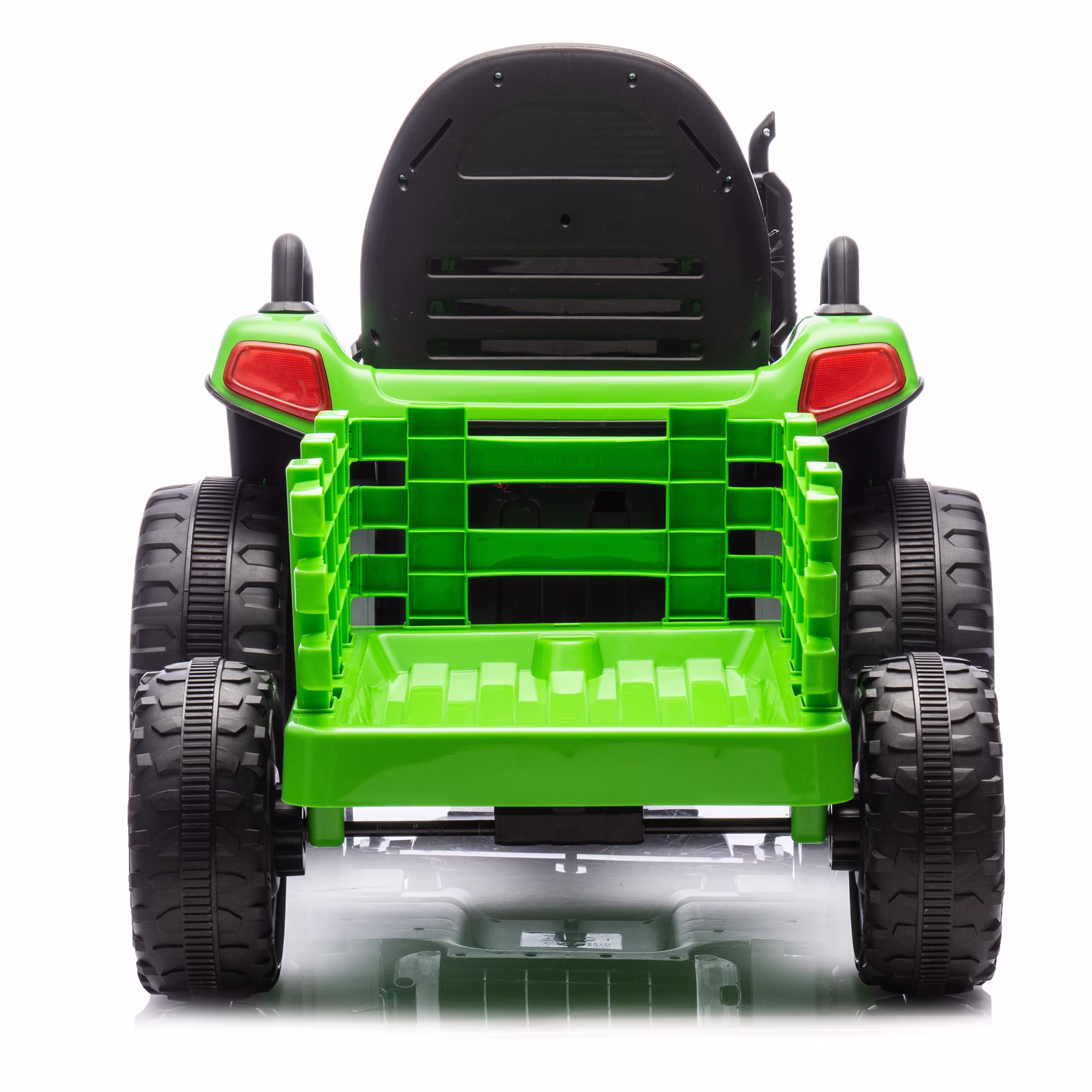 Sunnyfree 24V Kids Ride on Tractor, Electric Tractor with Detachable Trailer, Ride on Toys with Remote Control, 2×200W Motors, Bluetooth, LED Lights, Ages 3-8, Green - Image 5