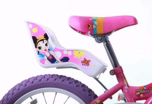 Titan Girls BMX Bike 16 Inch Wheels Ages 4 to 7 with Training Wheels and Doll Basket - Image 2
