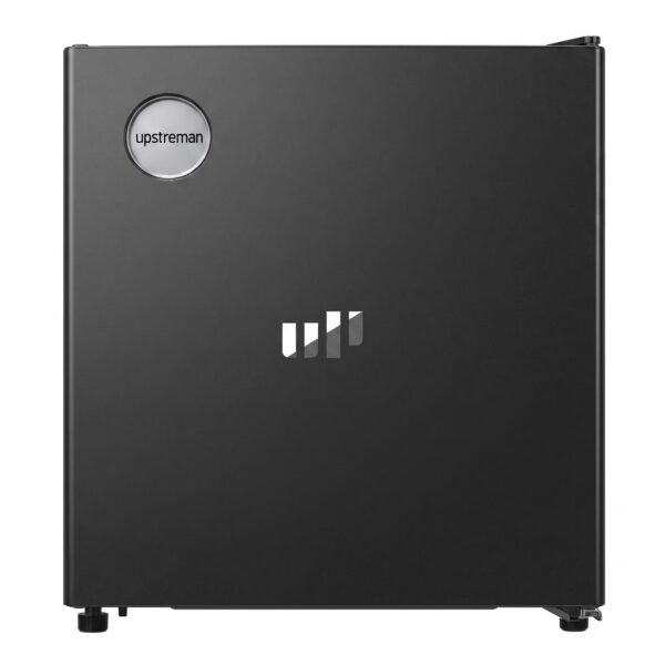 Upstreman 1.7 Cu.Ft RV Refrigerator, 12V All-Refrigerator DC Portable Car Fridge Camper Fridge Freezerless Mini Fridge for Truck RV Camper Travel, Reversible Door, Battery Protection, RV17 Black