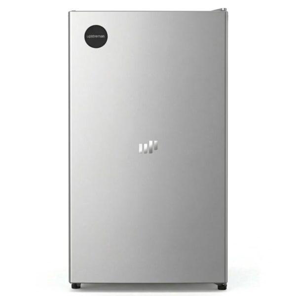 Upstreman 3.2 Cu ft Mini Fridge Without Freezer, Single Door Small Refrigerator No Freezer, Freezerless All-Refrigerator Cooler for Kitchen Office Bedroom Dorm, Silver CR32